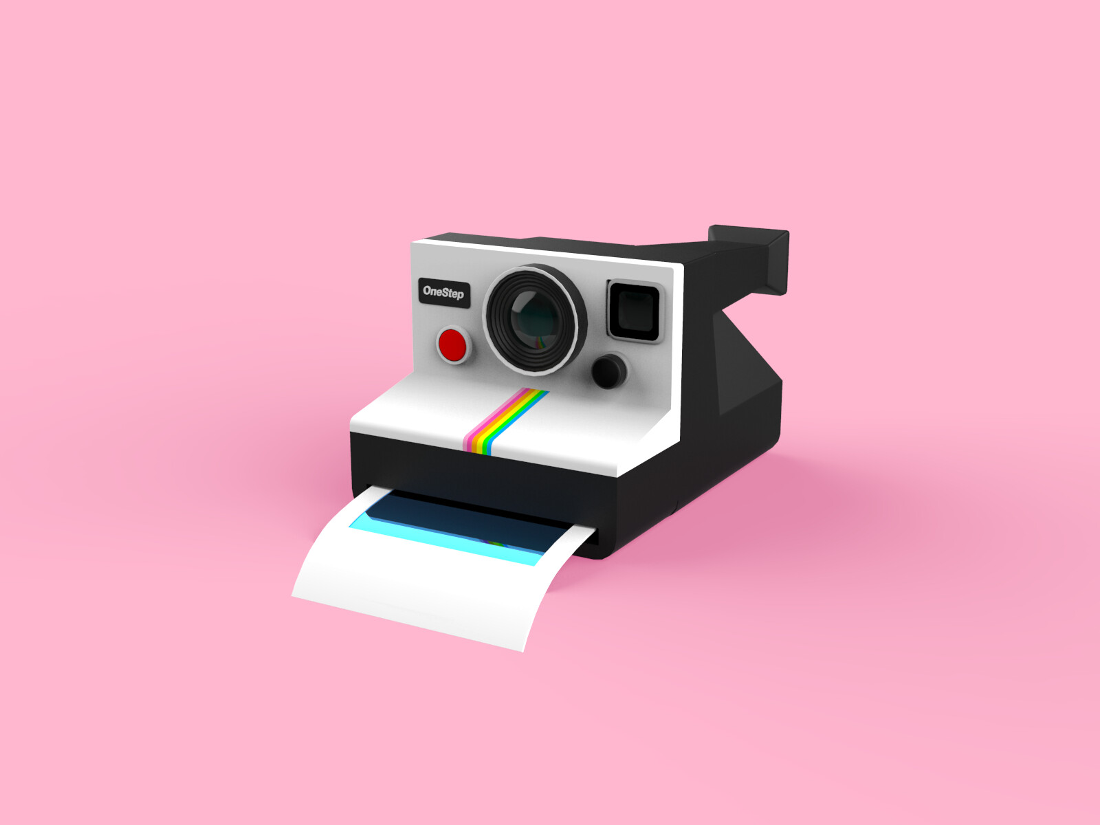ArtStation - 3D Polaroid Camera