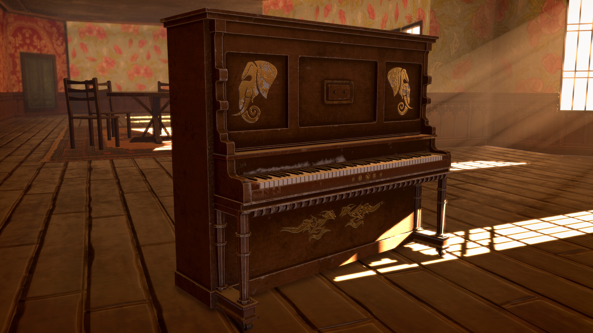 Sai Kumar Piano Game Ready Asset