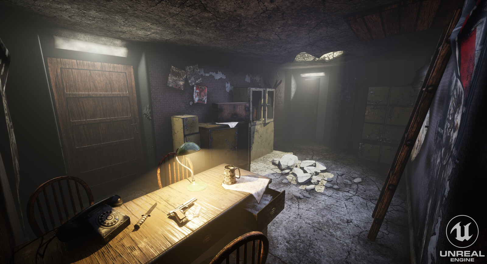 Interior War Bunker 