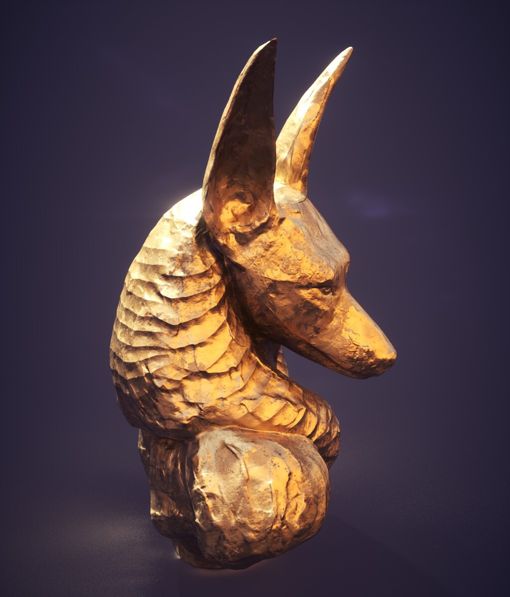 Anubis bust