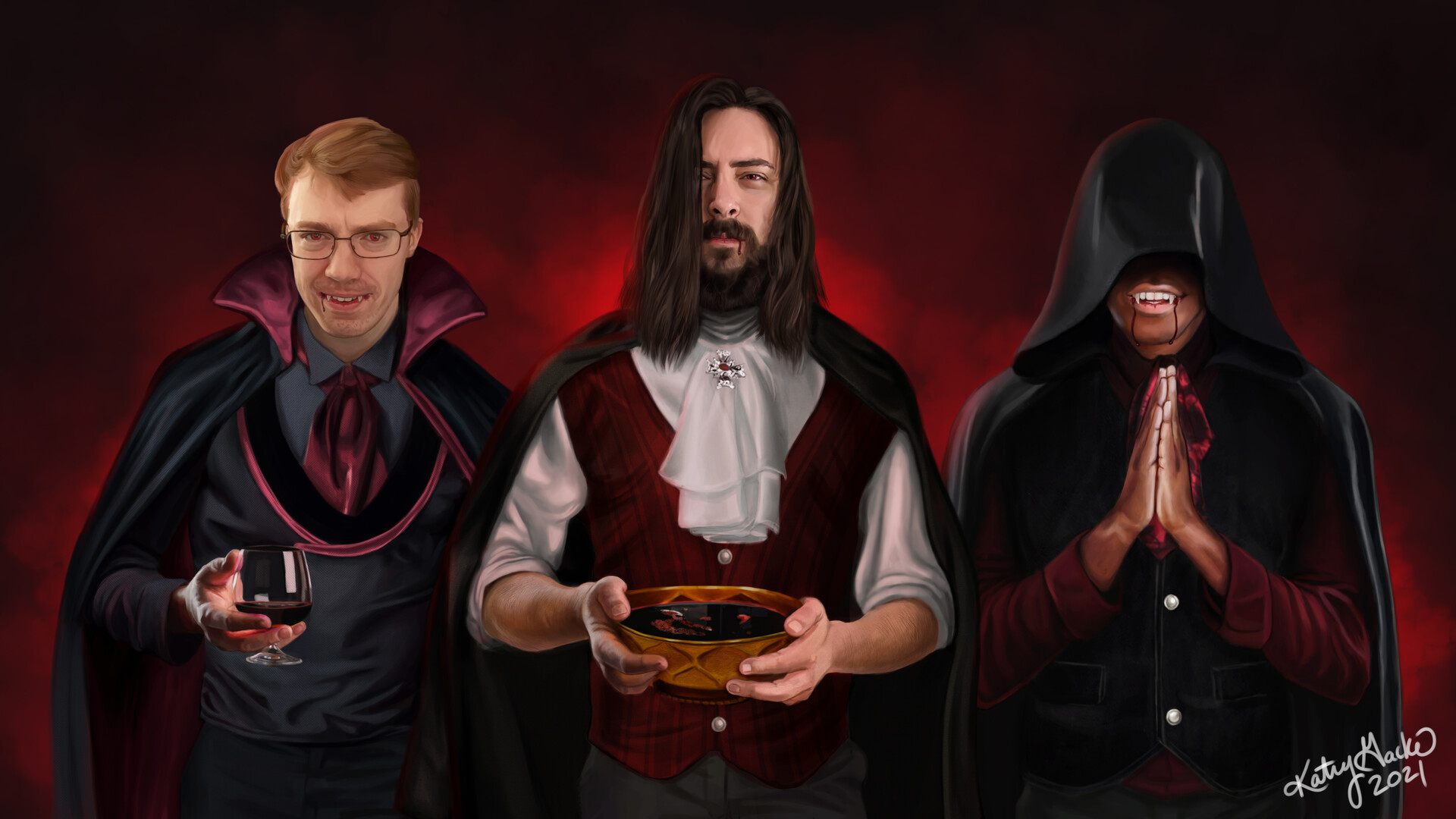 ArtStation - Streamer Vamp Squad