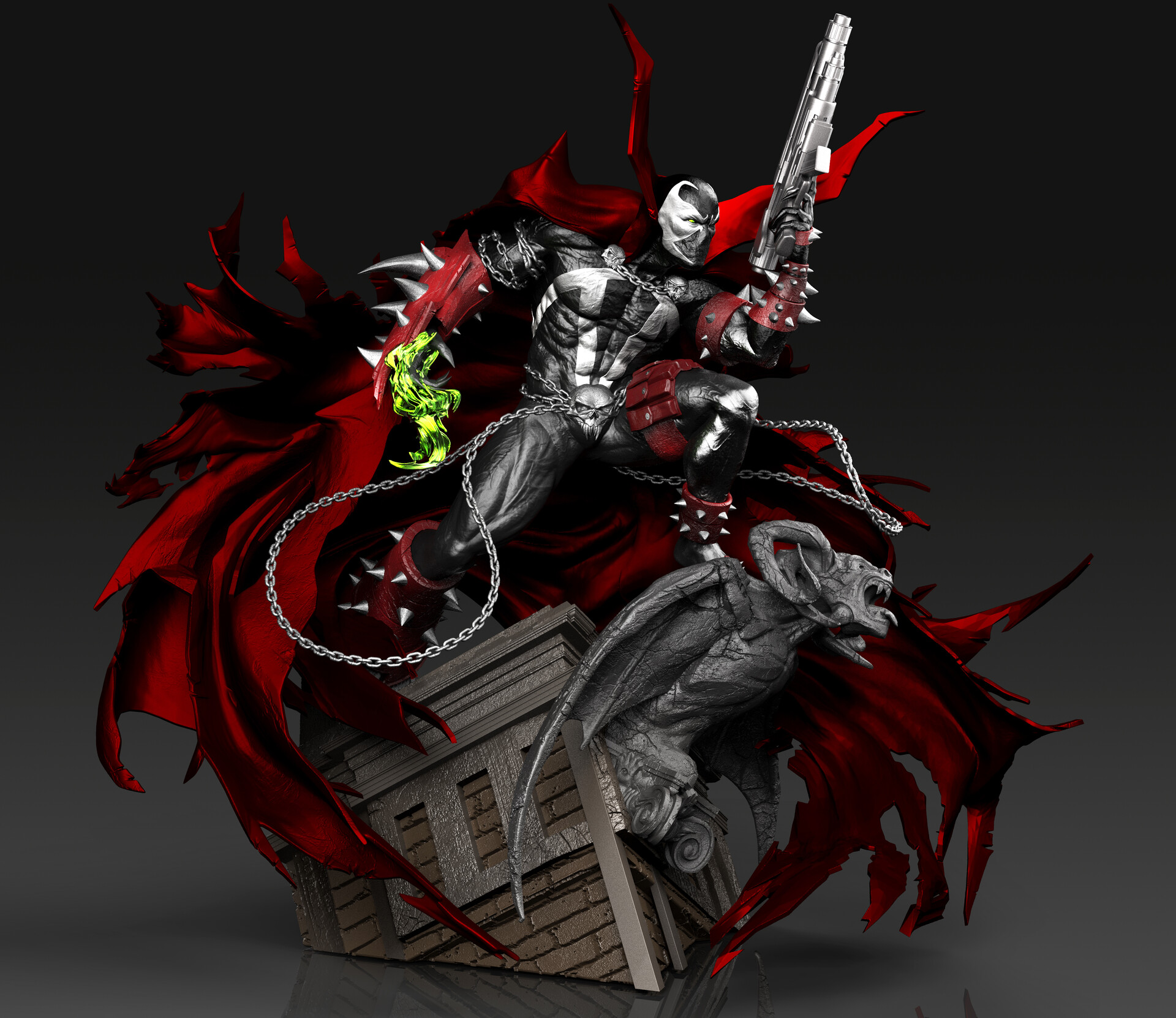 Spawn npc. Хаоситский Спаун. Клоун из Спаун. Спаун и чудовища. Спаун раскраска.