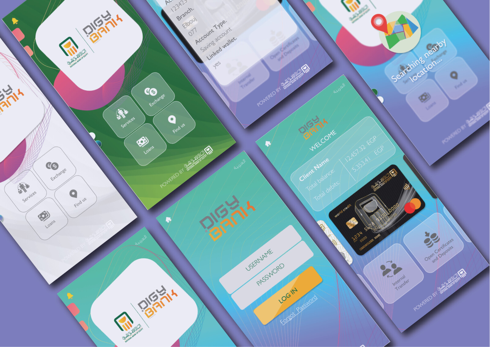 Mobile Banking Concept