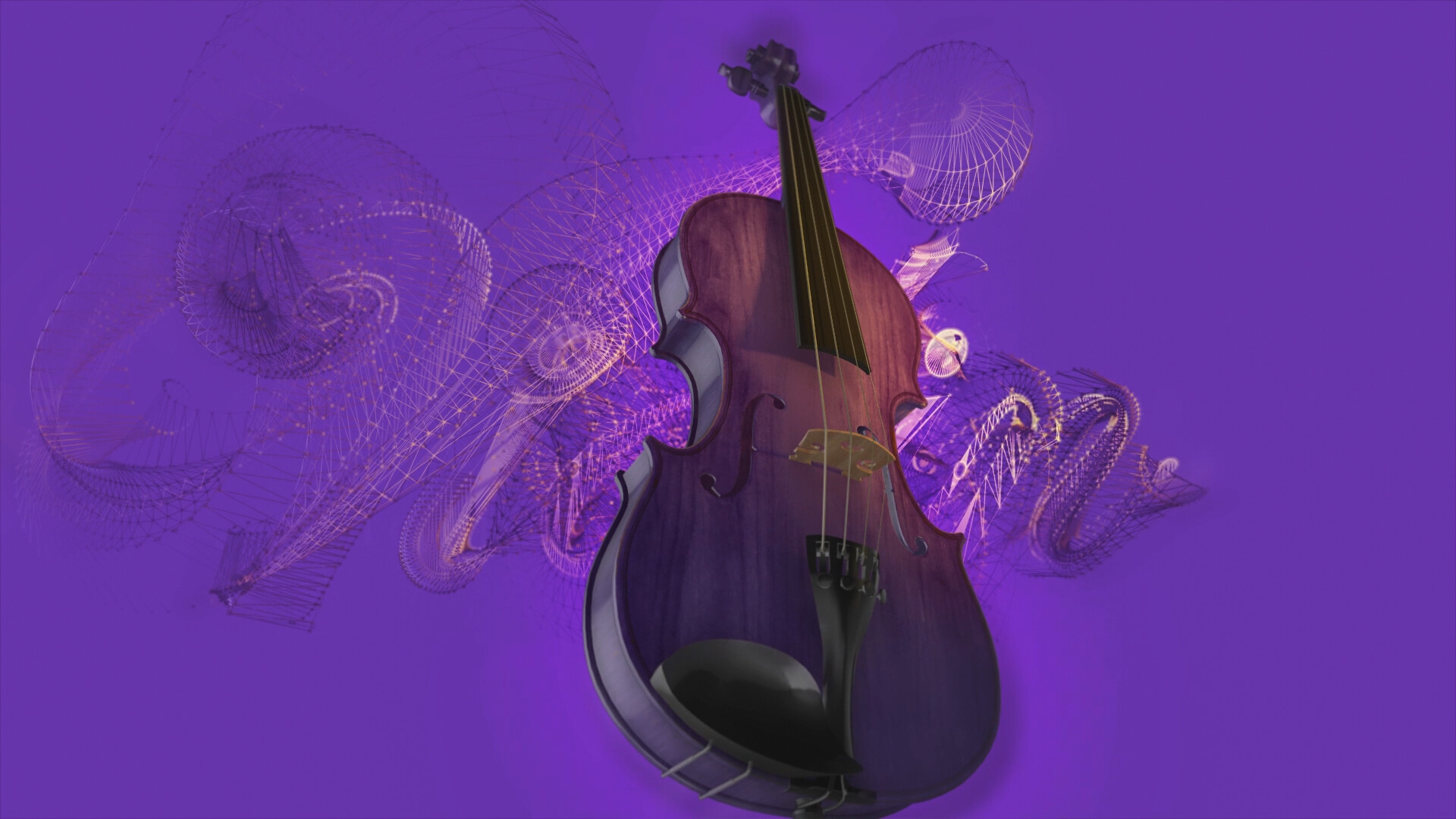 Violet violin on sale