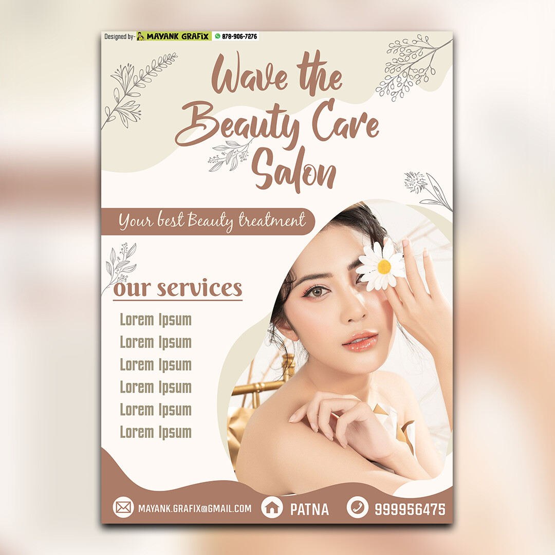 ArtStation Attractive Beauty Parlour Flyer Design artstation-attractive-beauty-parlour-flyer-design