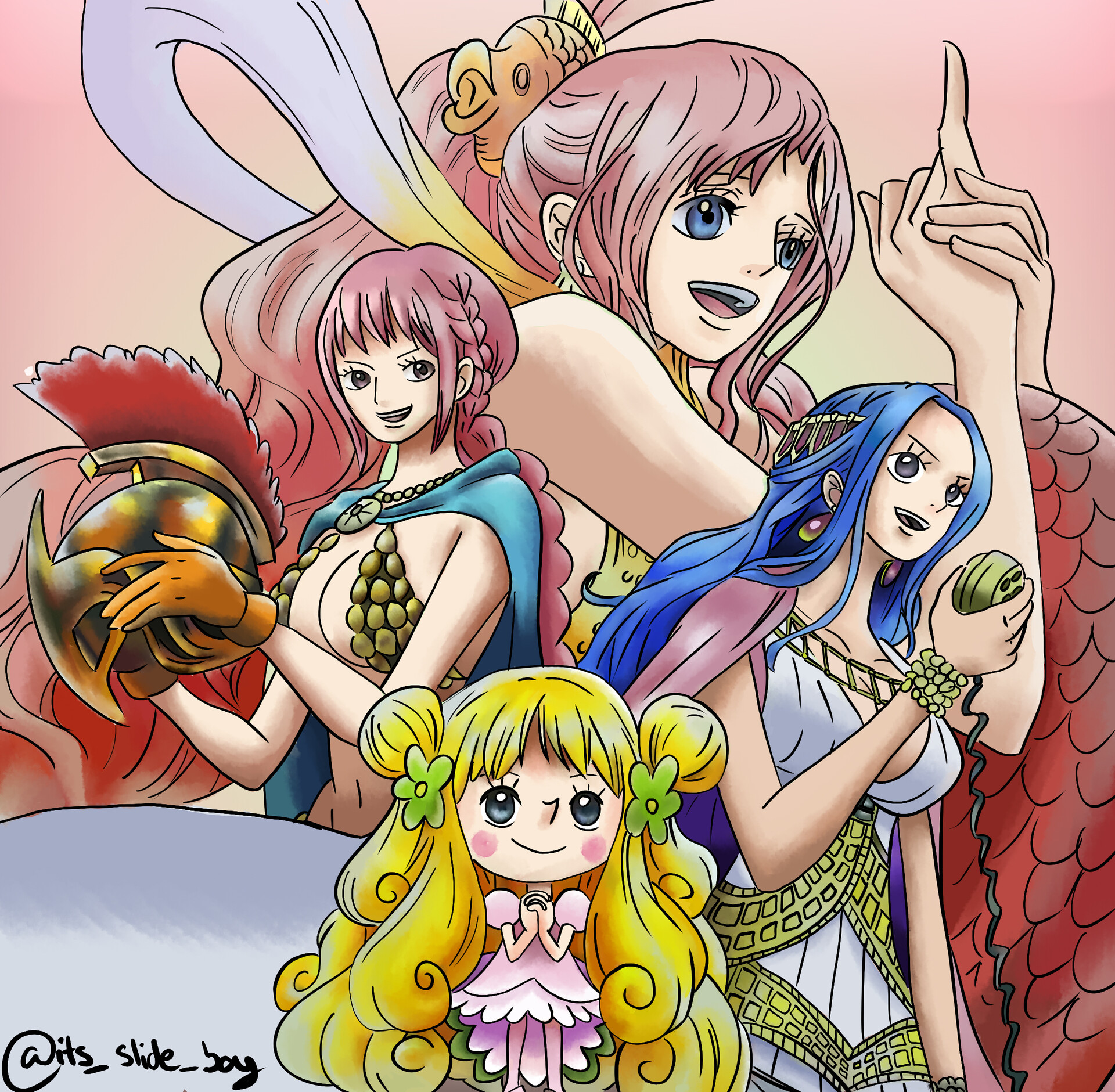 Artstation One Piece Princess Artstation One Piece Princess