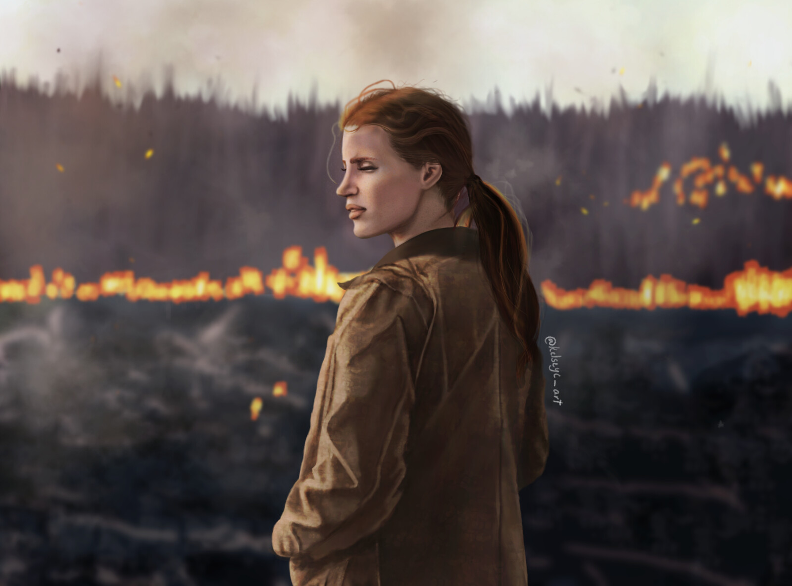 Kelsey Cameron Murph Interstellar (Fan Art)