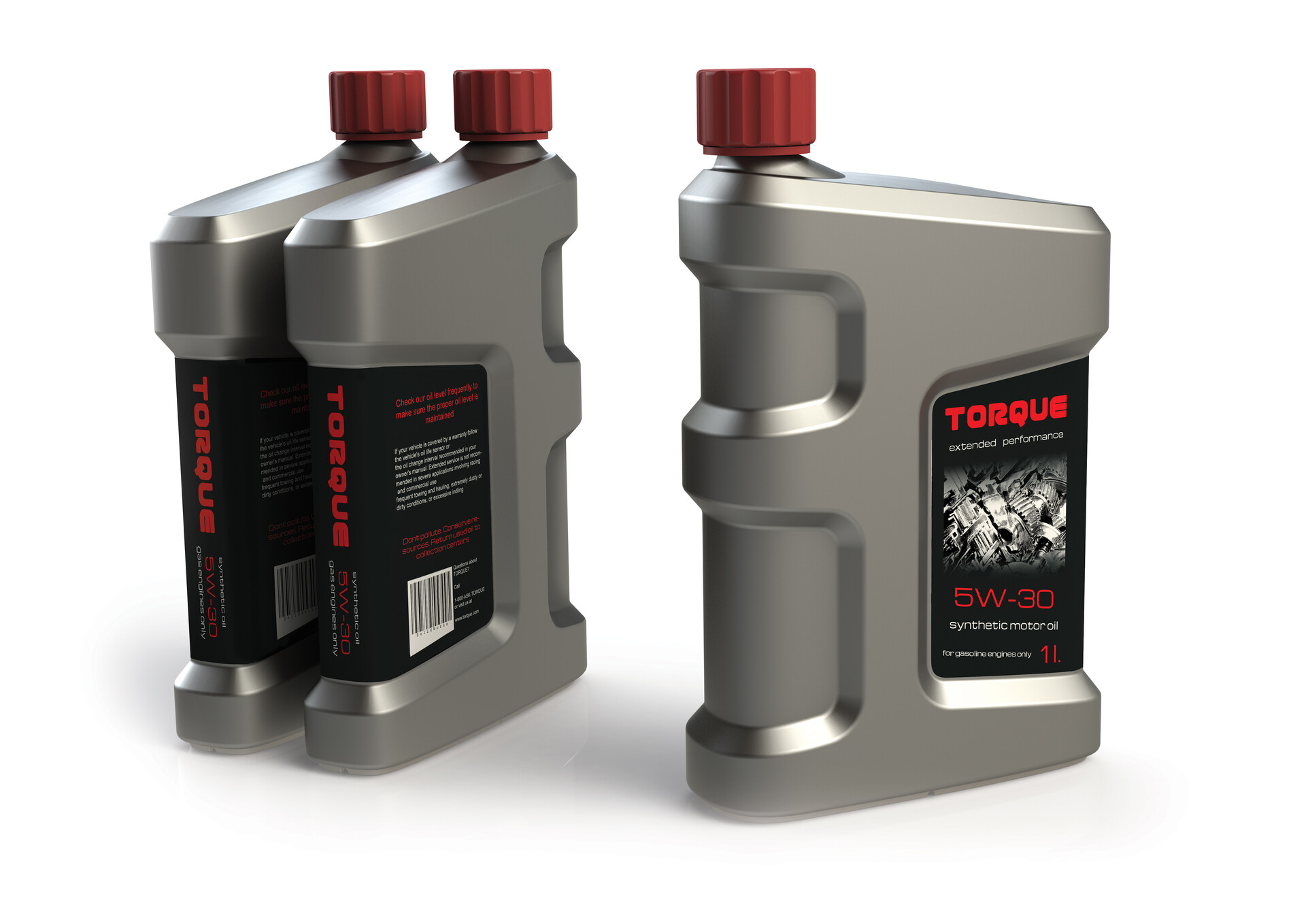 ArtStation Motor oil bottle design [2017]