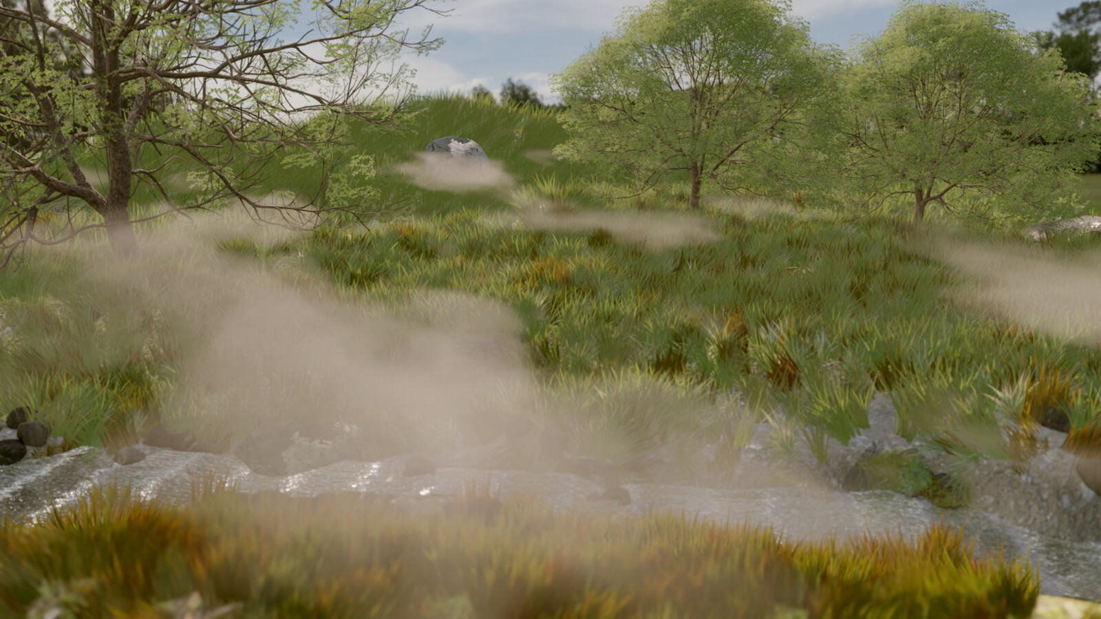 Rendered using Eevee