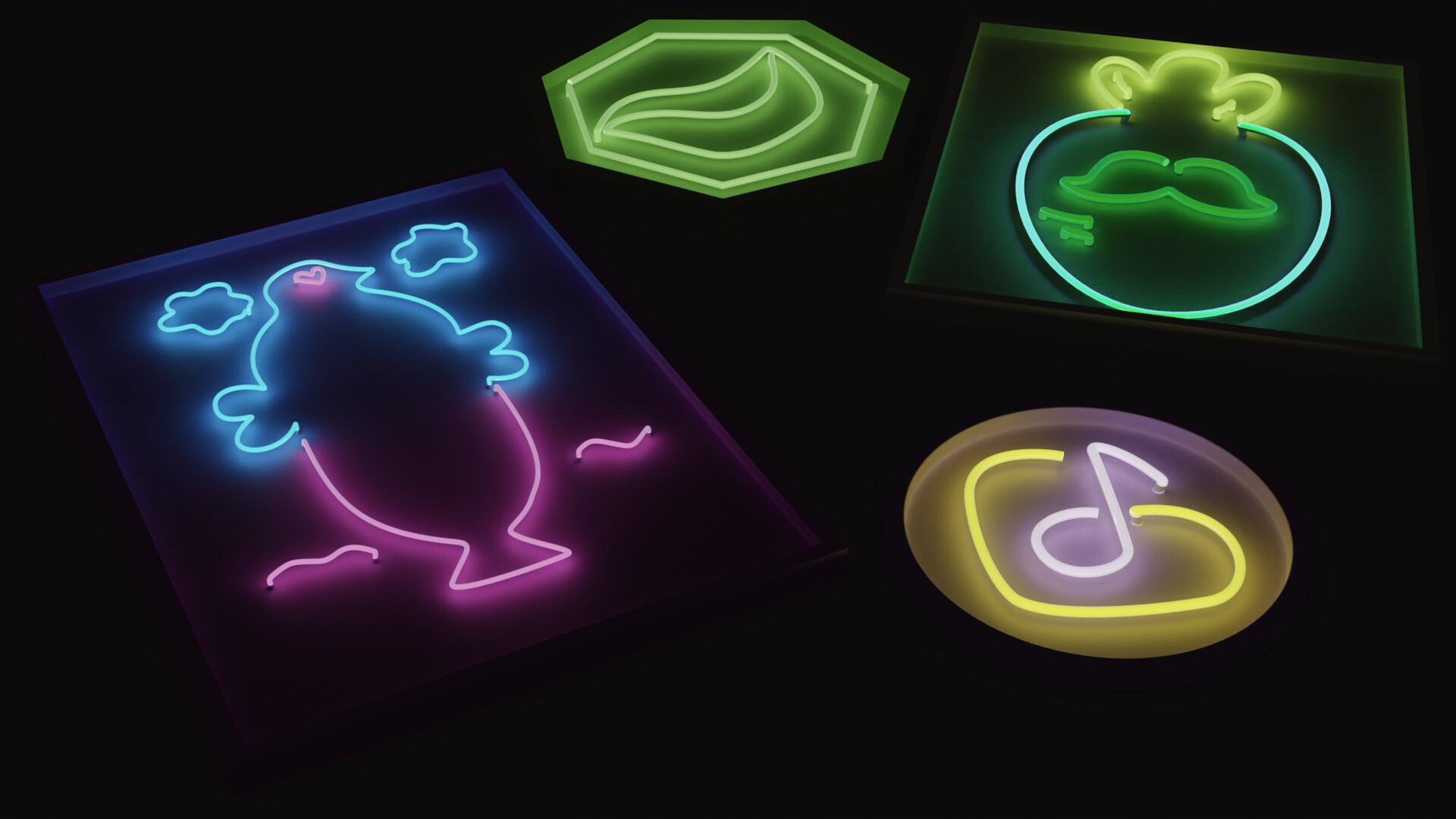 ArtStation - Neon Symbol