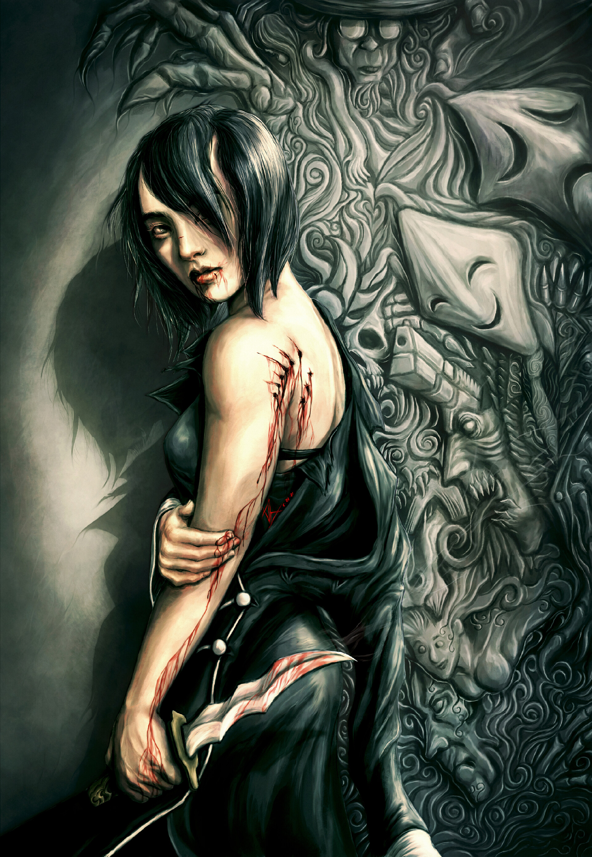 Artstation Trese Vamkire C Trannel Artstation Trese Vamkire C Trannel