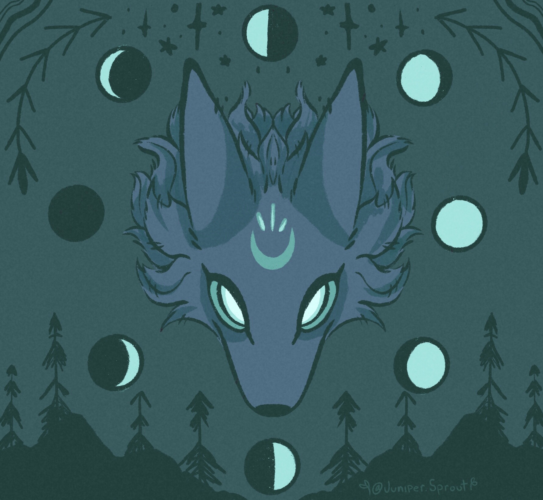 ArtStation - Moon Fox