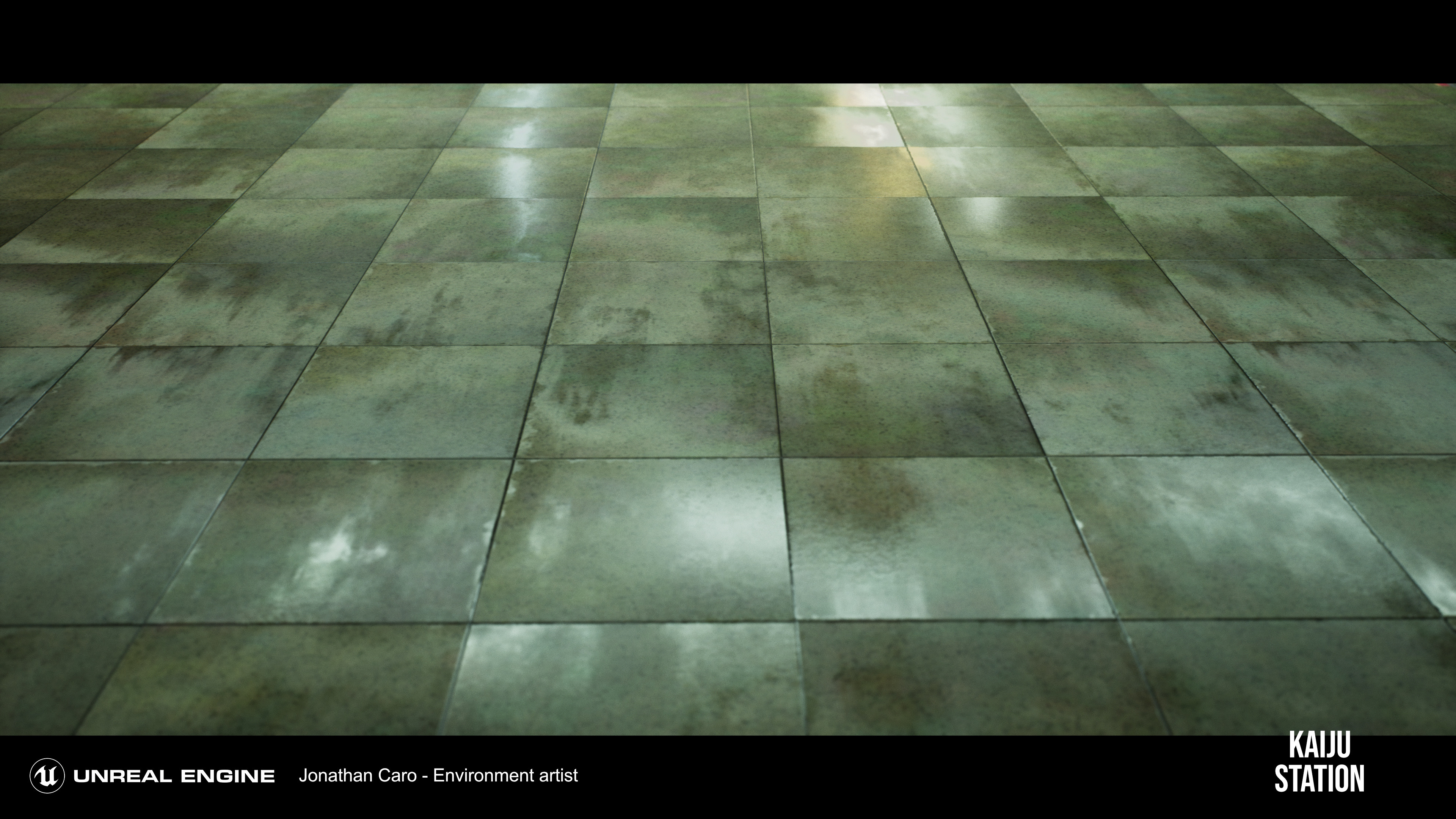 platform ground tiles created with substance designer