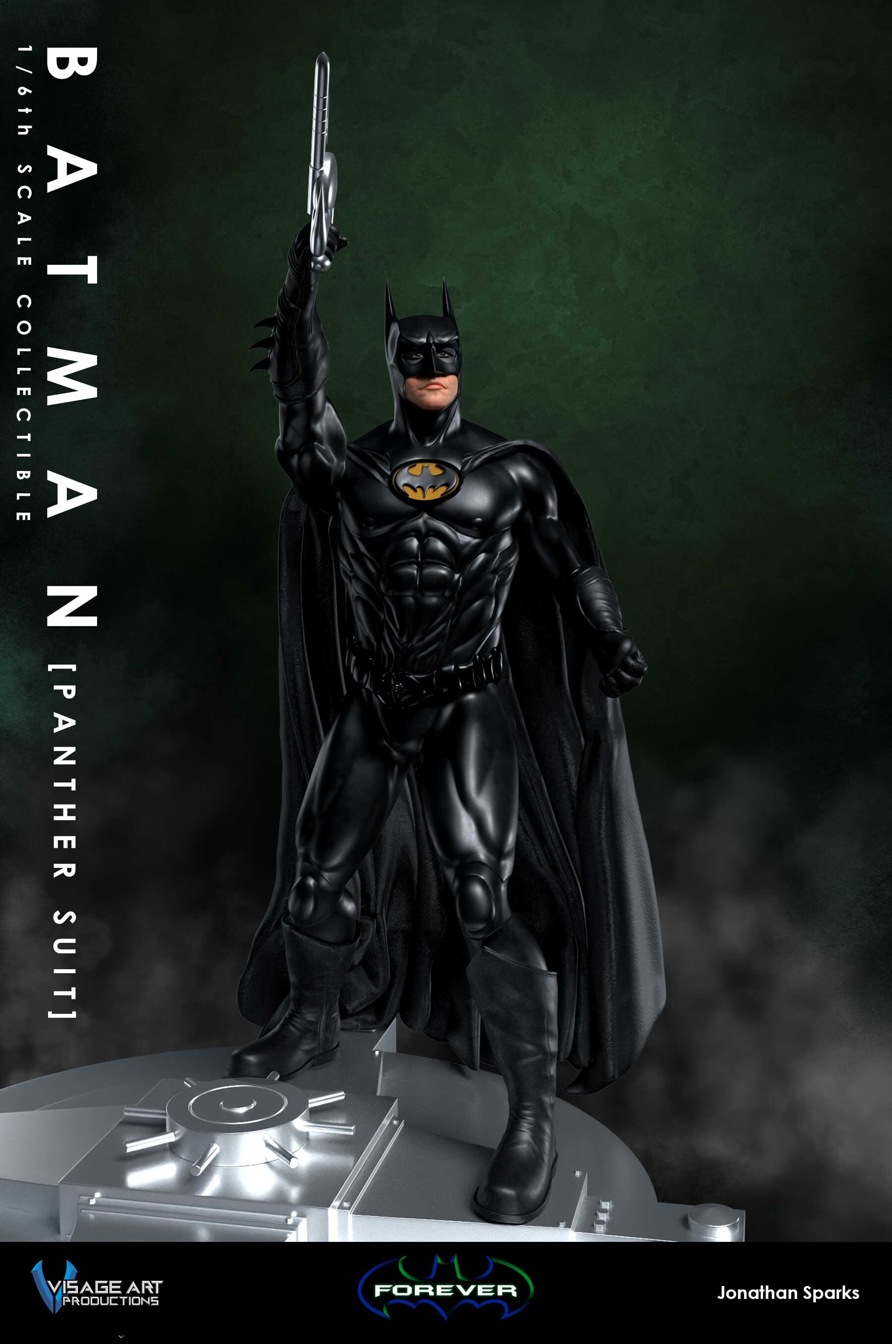 Batman (Grappling Gun) - 10 Gallery Statue
