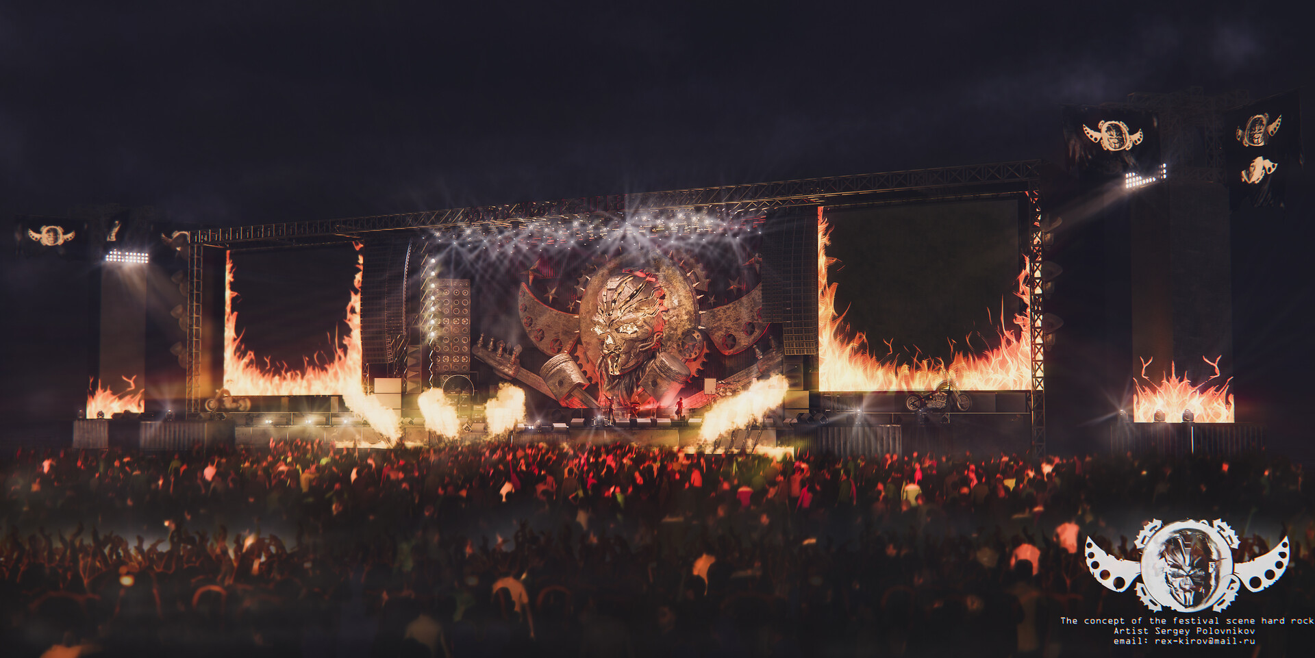 ArtStation - Rock Festival