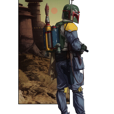 Lee carter character boba fett