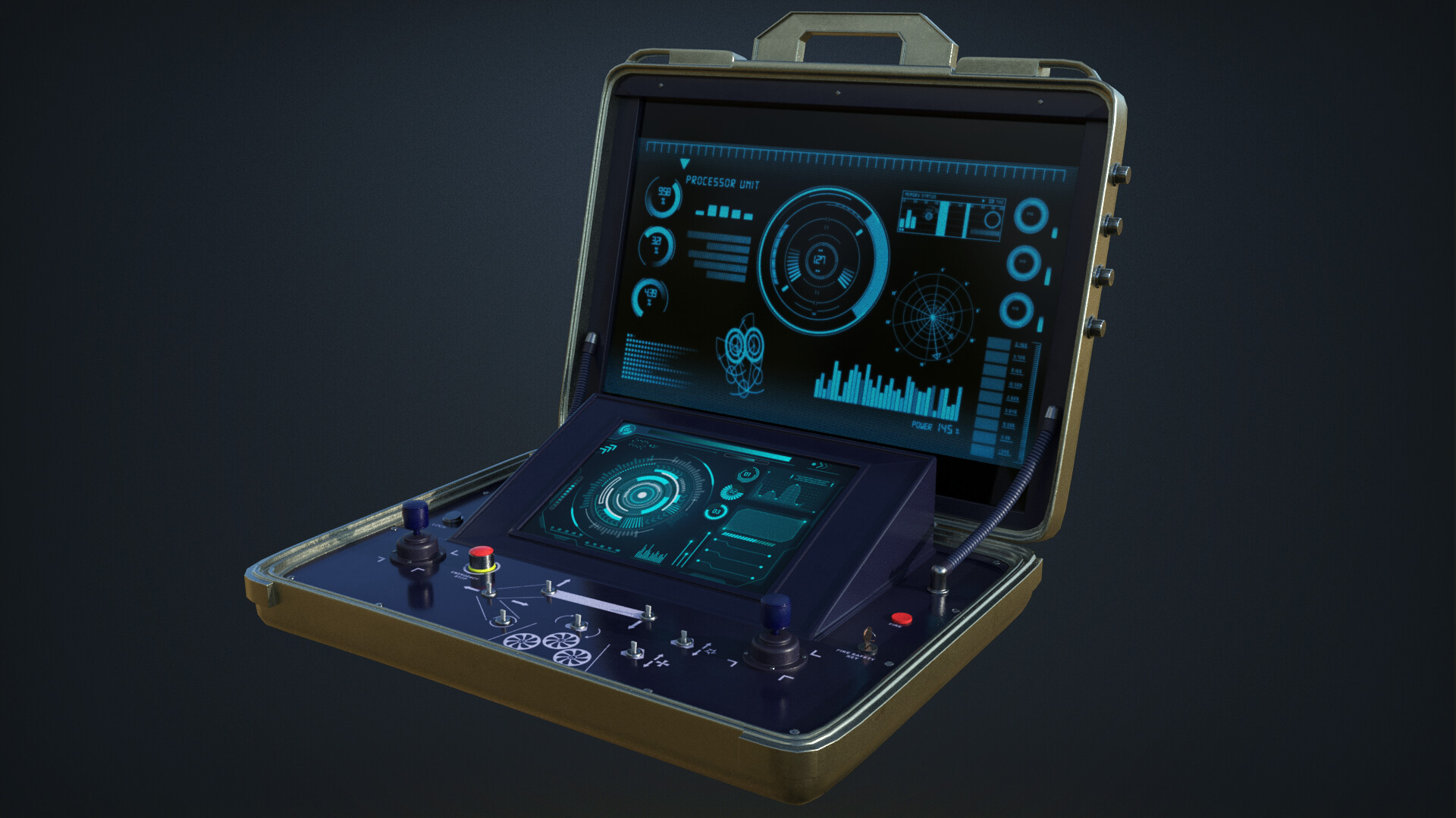 ArtStation Bomb Remote Control Concept