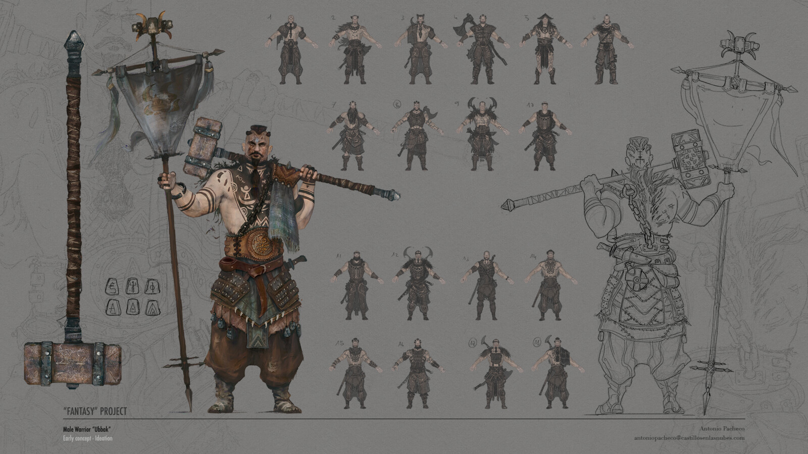 Early concept &amp; thumbnails