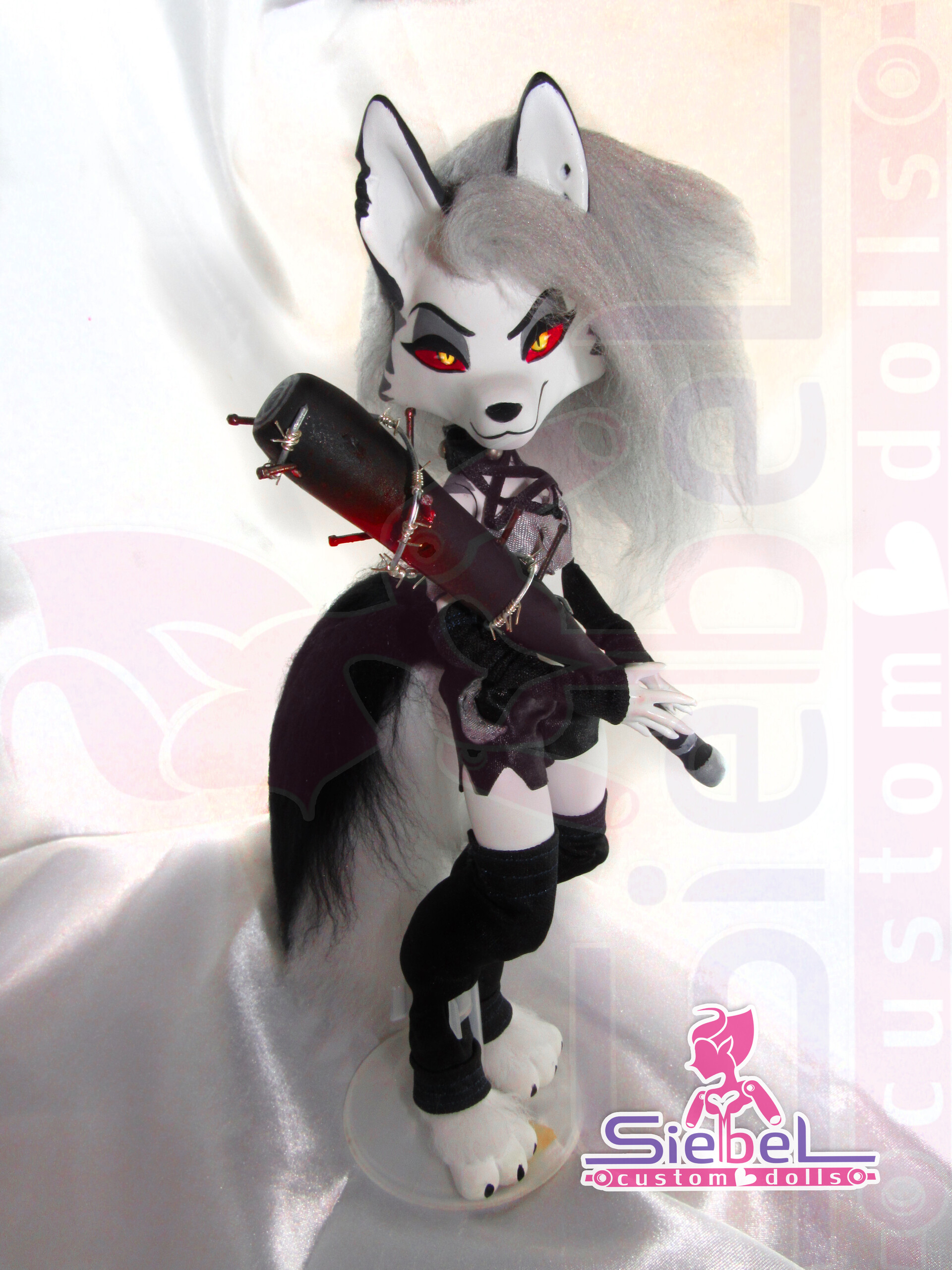 Siebel custom dolls loona helluva boss custom doll