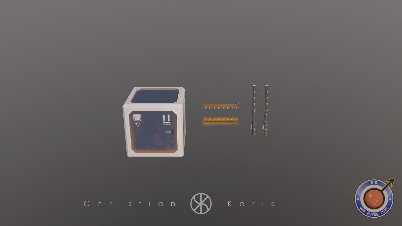 Deco Assets (Crate, Weapons racks)