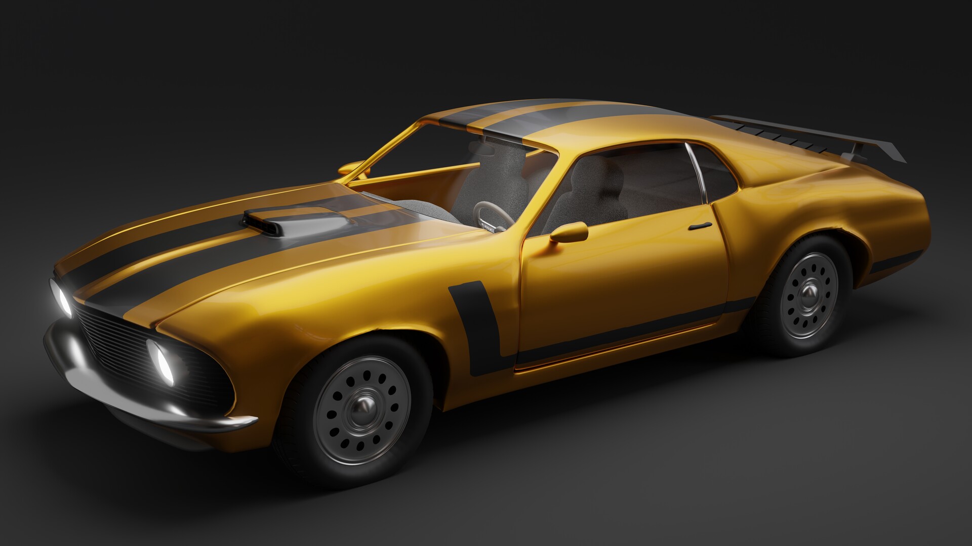 ArtStation - Blender Car Model