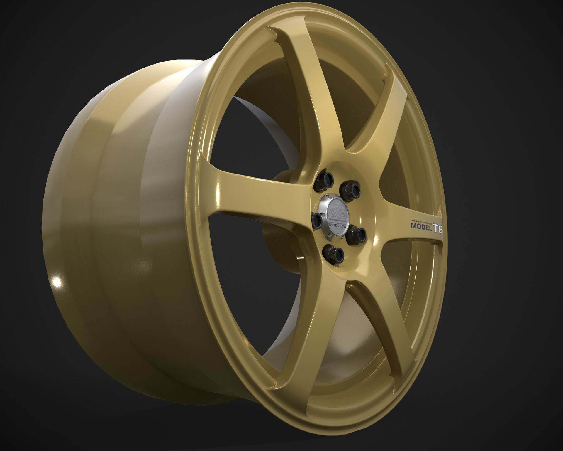 MODEL T6 18インチ　AVS 18 Inch Genuine Yokohama AVS Model T6 Alloy Wheels | Skyline Spares