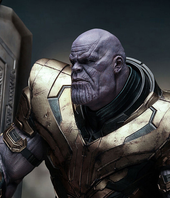 smile _z - THANOS BUST STATUE