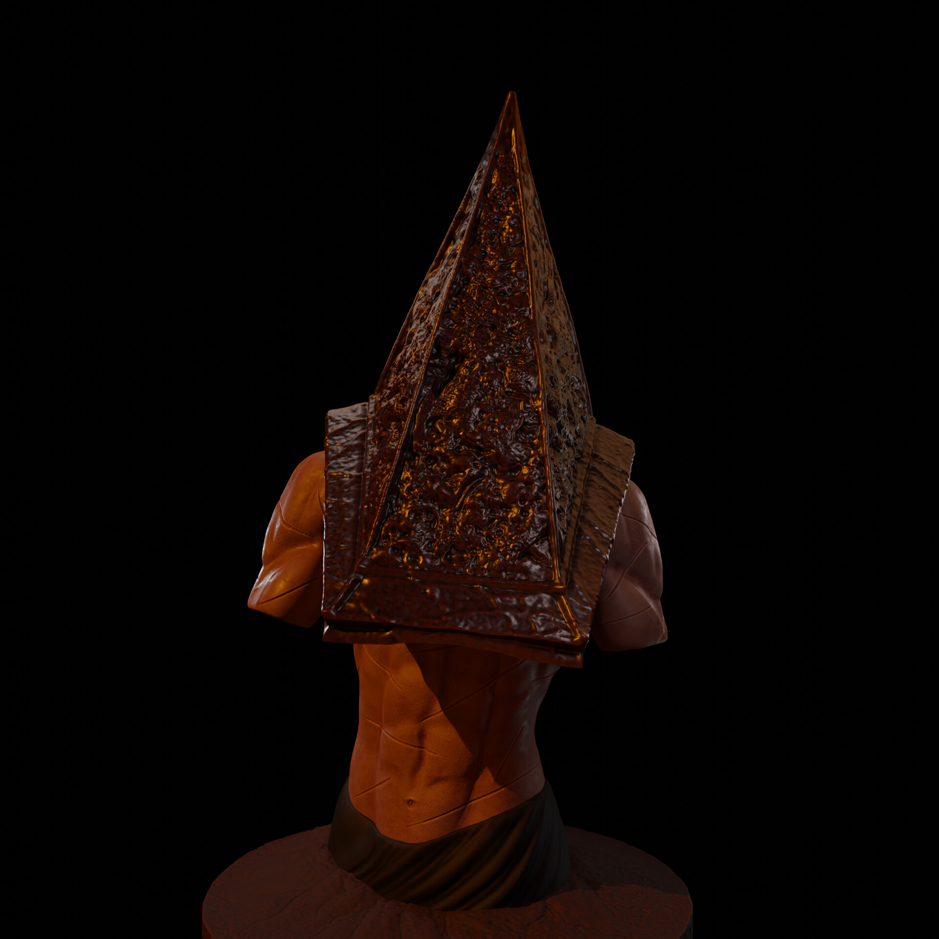 Impresion3D - PYRAMID HEAD (Silent Hill) Medidas: Altura