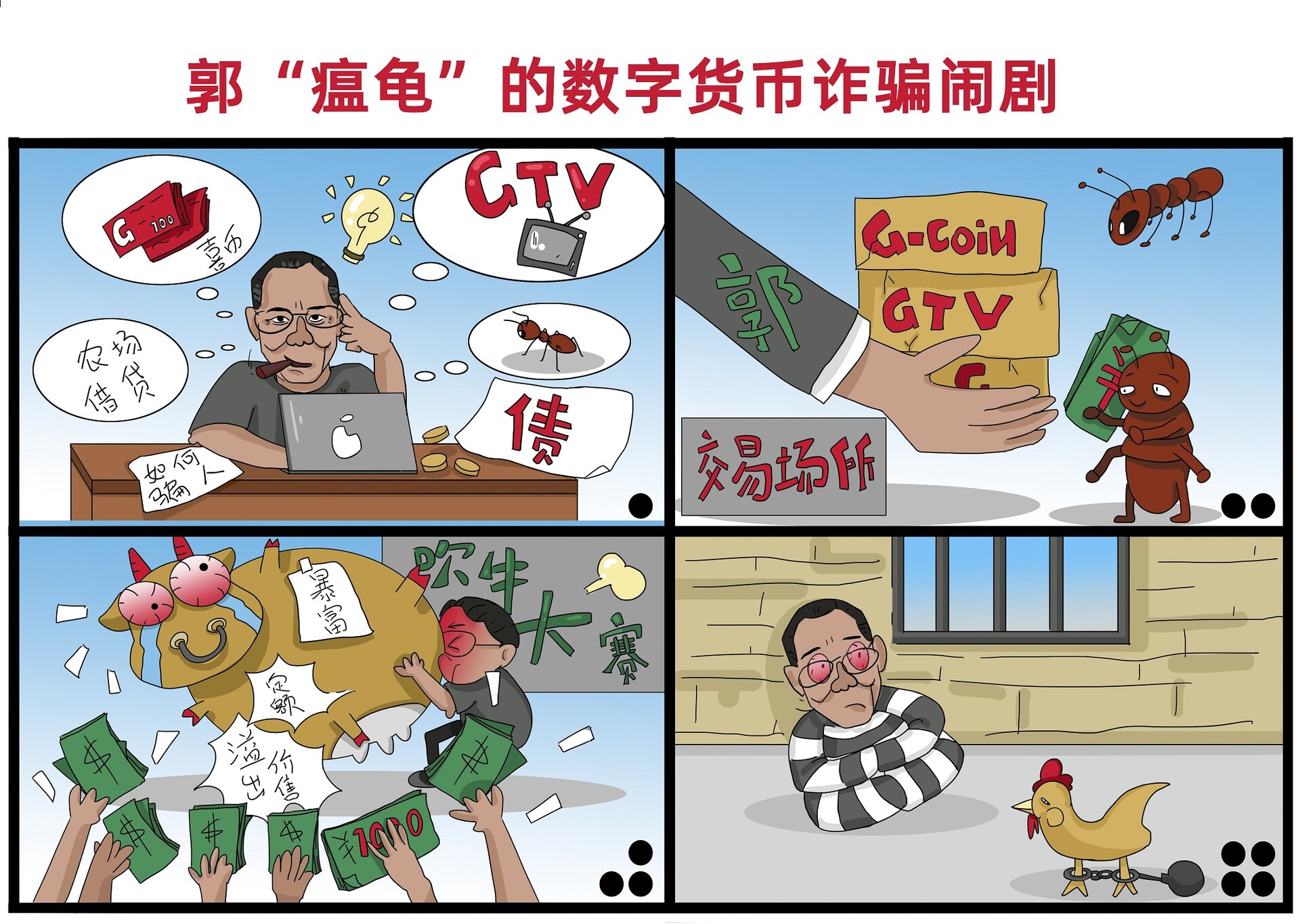 nadir aliwu - 郭文贵的数字货币诈骗闹剧