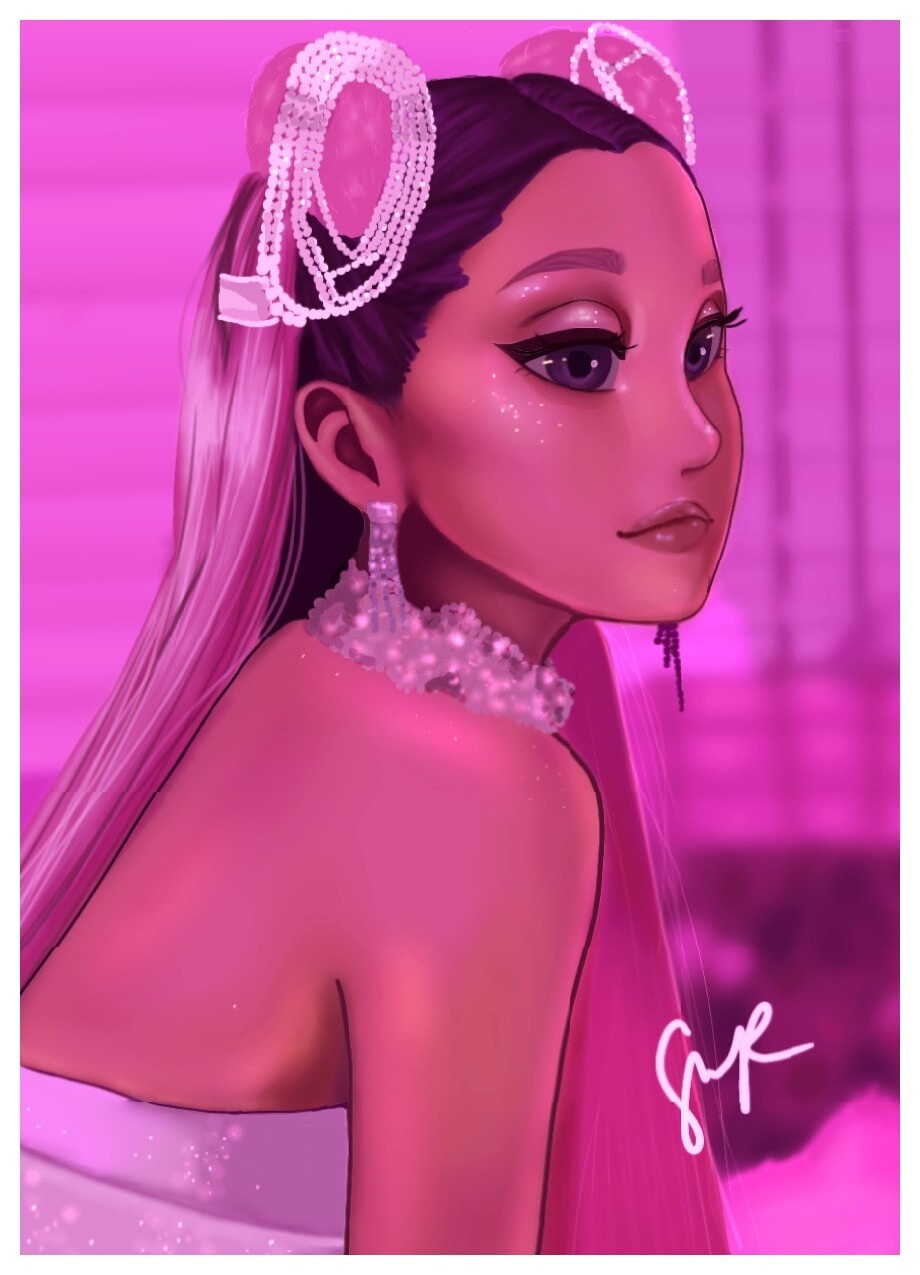 ArtStation - Disney version of Ariana