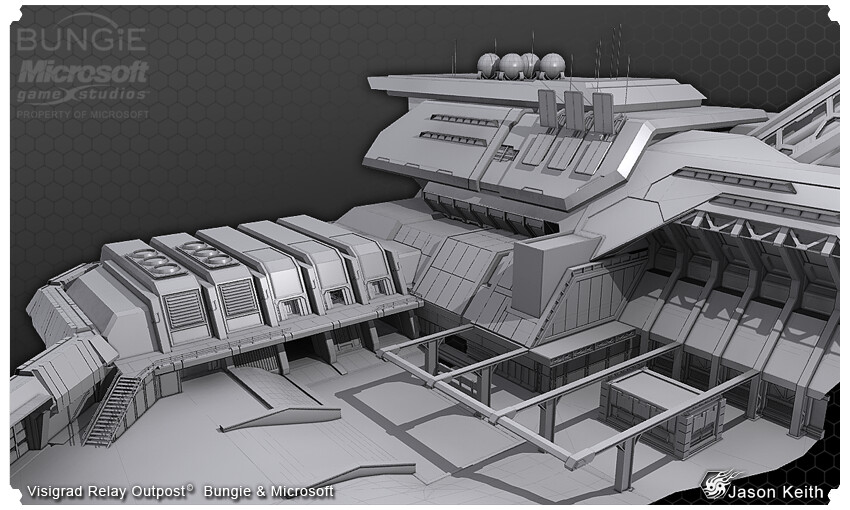 Halo Reach - UNSC Outpost
Rendered in 3DS Max - 2010