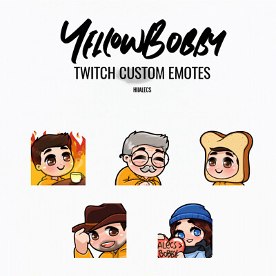 Emotes for twitch.tv/yellowbobbytv