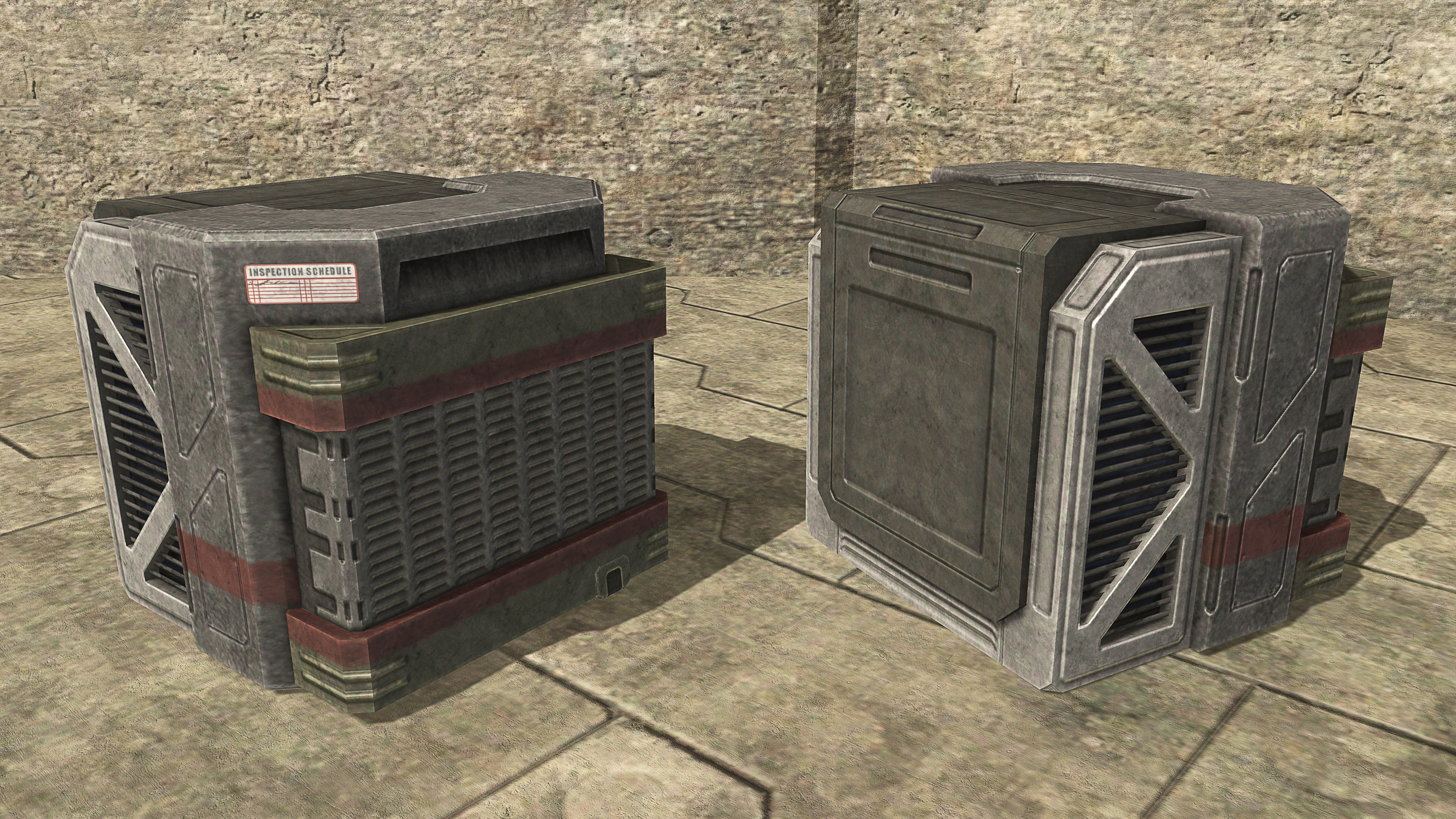 Halo 3 - Refridgerator Crate