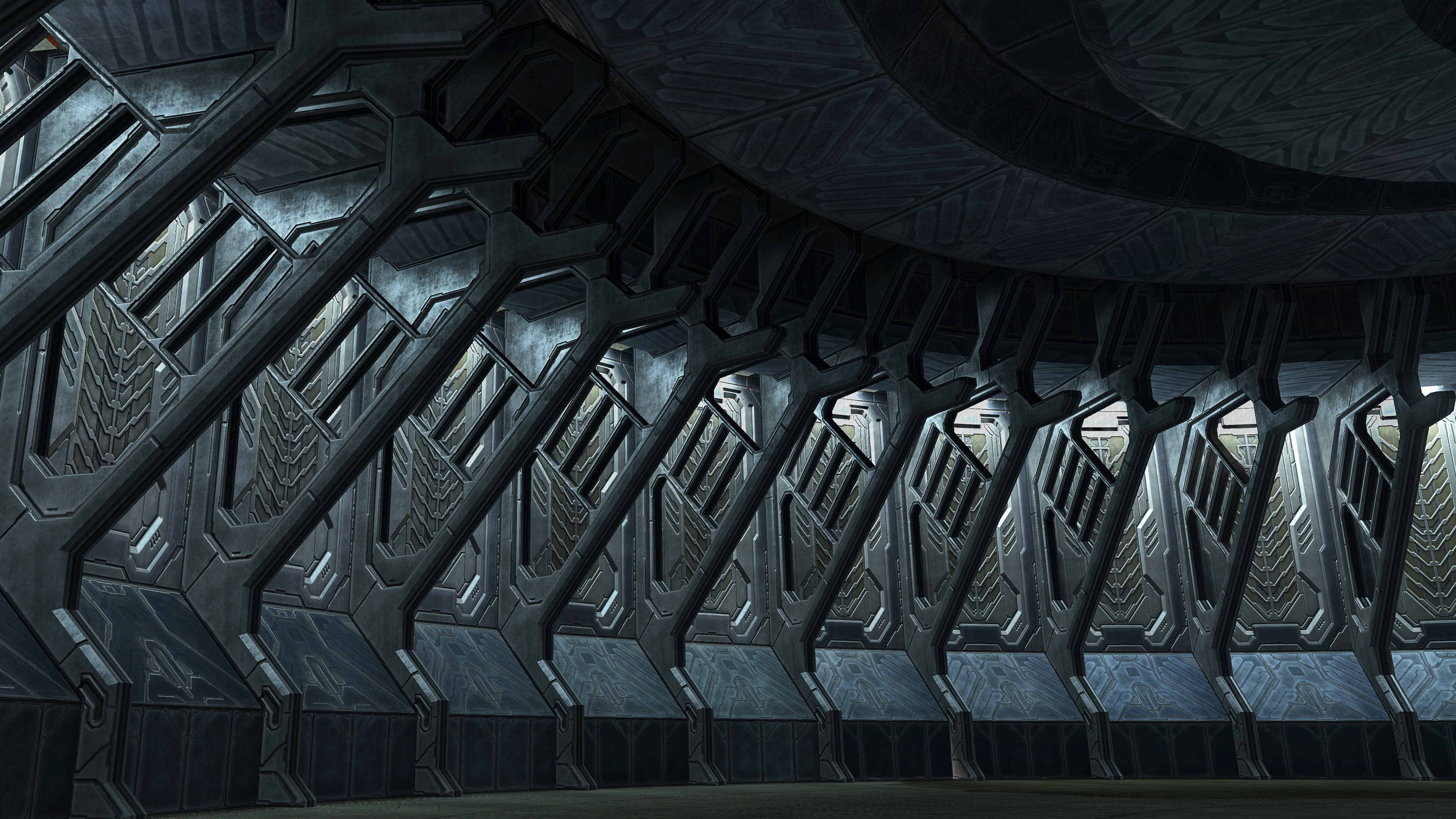 Halo 3 - Transision loading area.