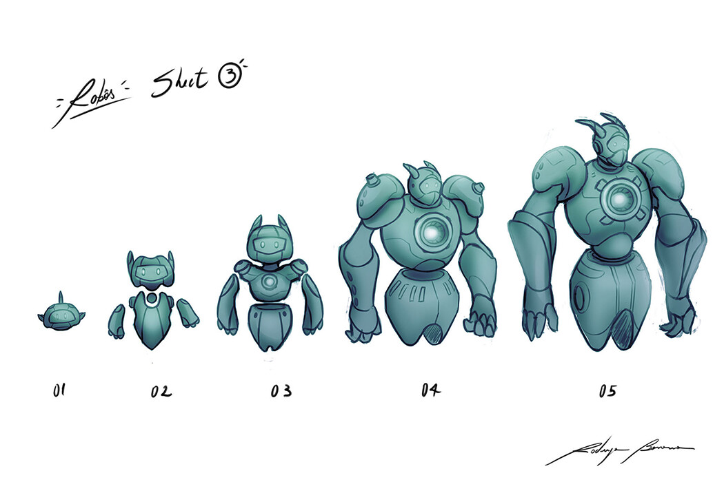 ArtStation - Robotboy Character Design: The Scientists
