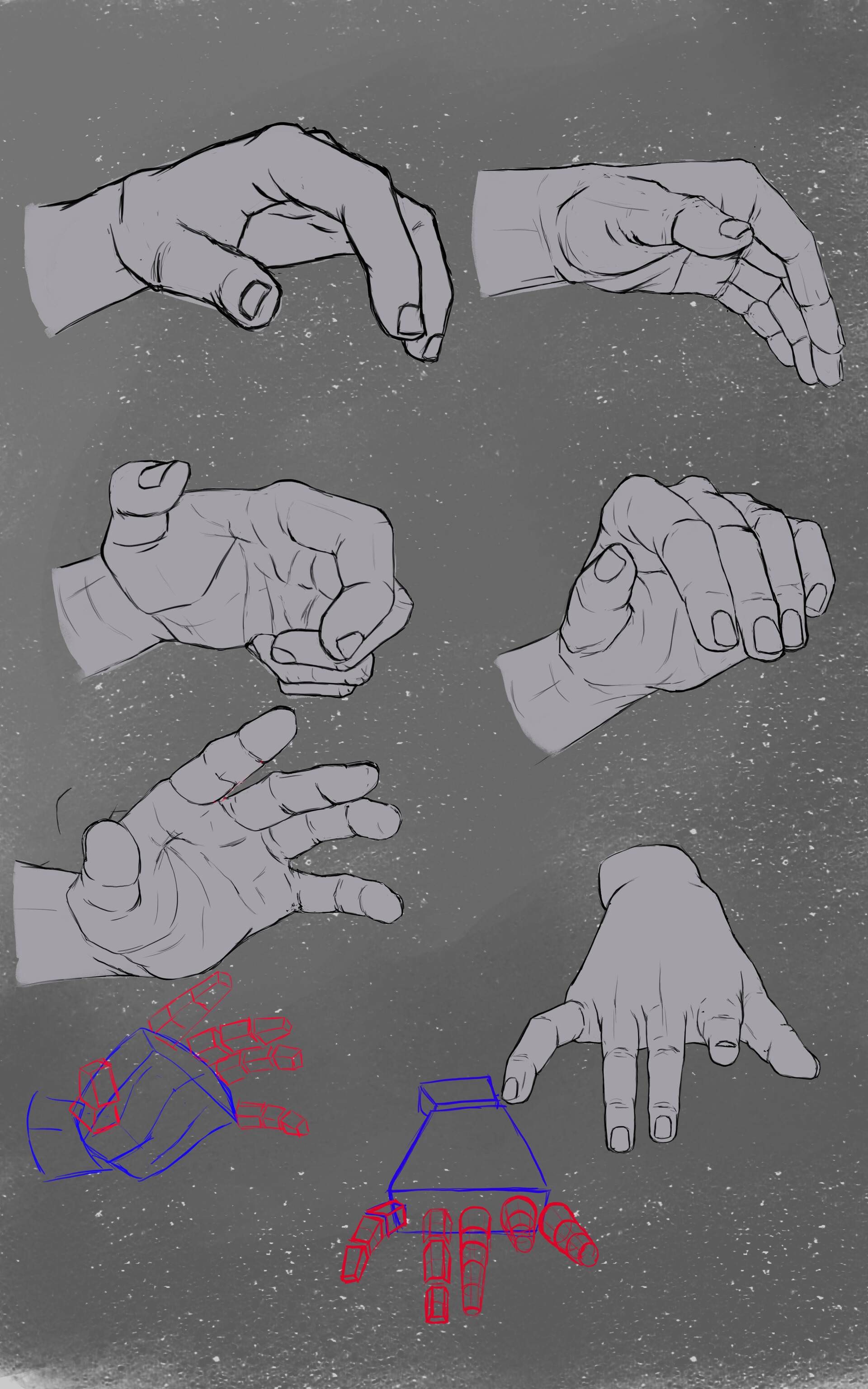 ArtStation - Hand_study