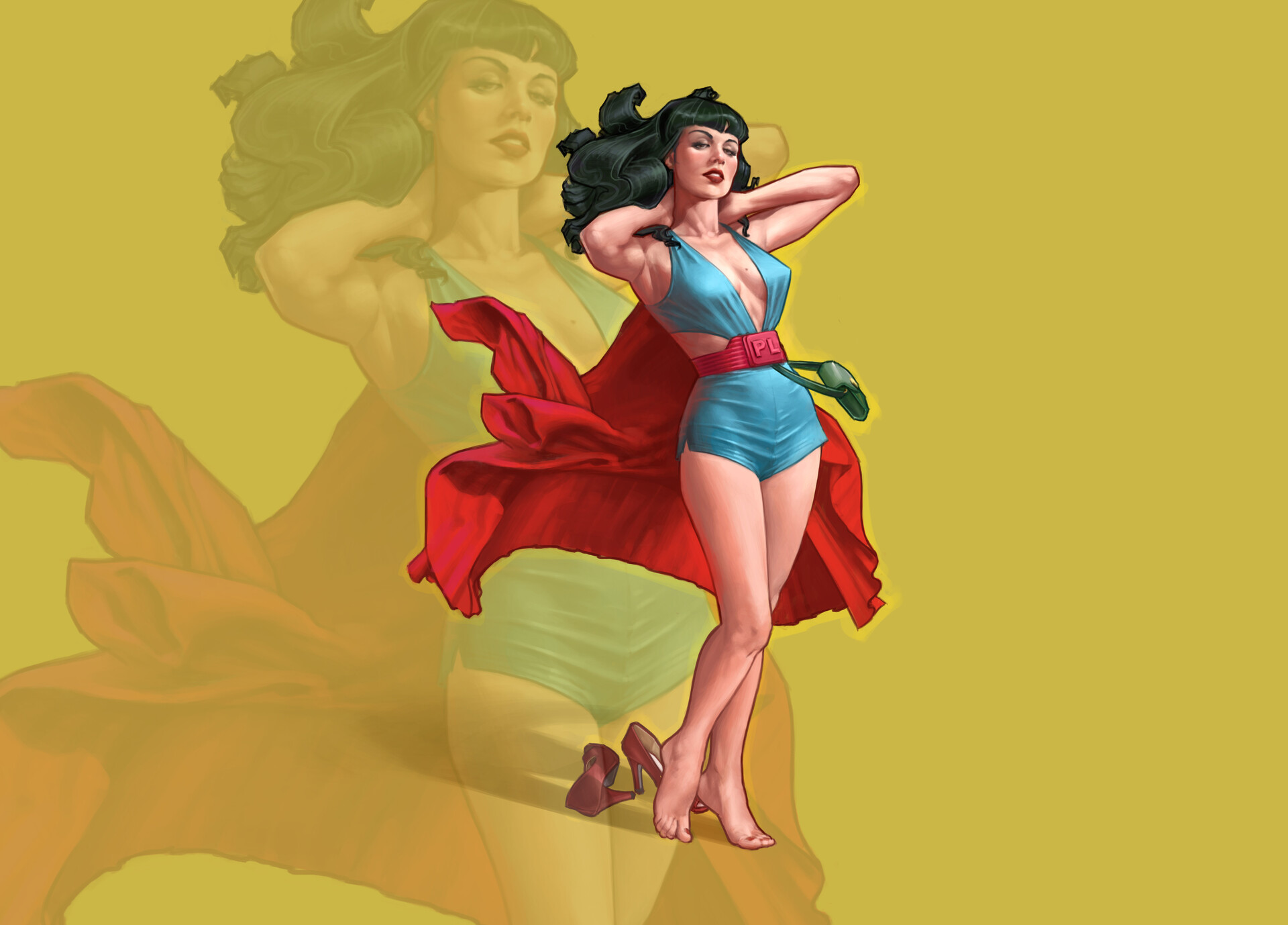 ArtStation - Phantom Lady, image size:1920x1378