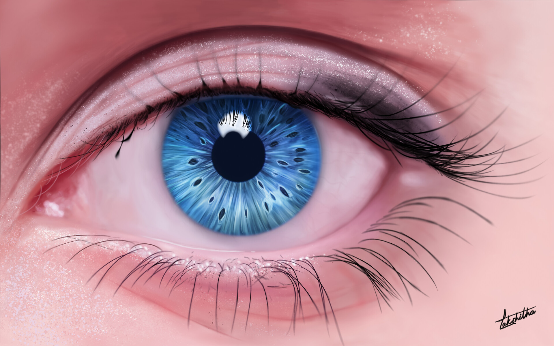 ArtStation - Human Eye - Digital painting