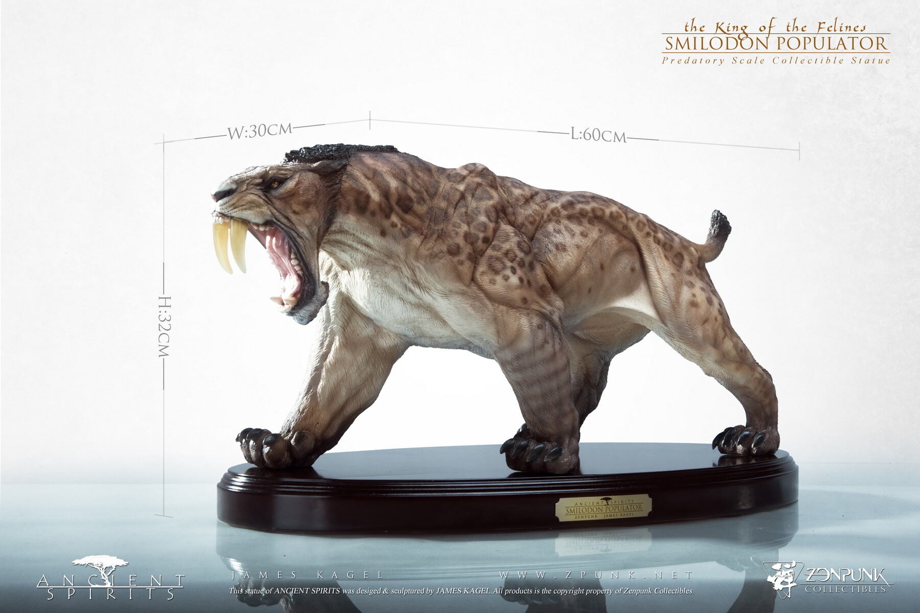 1/15 サイズ スミロドン Smilodon 動物 フィギュア おもちゃ模型A Memory Museum 1/15 サイズ スミロドン Smilodon フィギュア