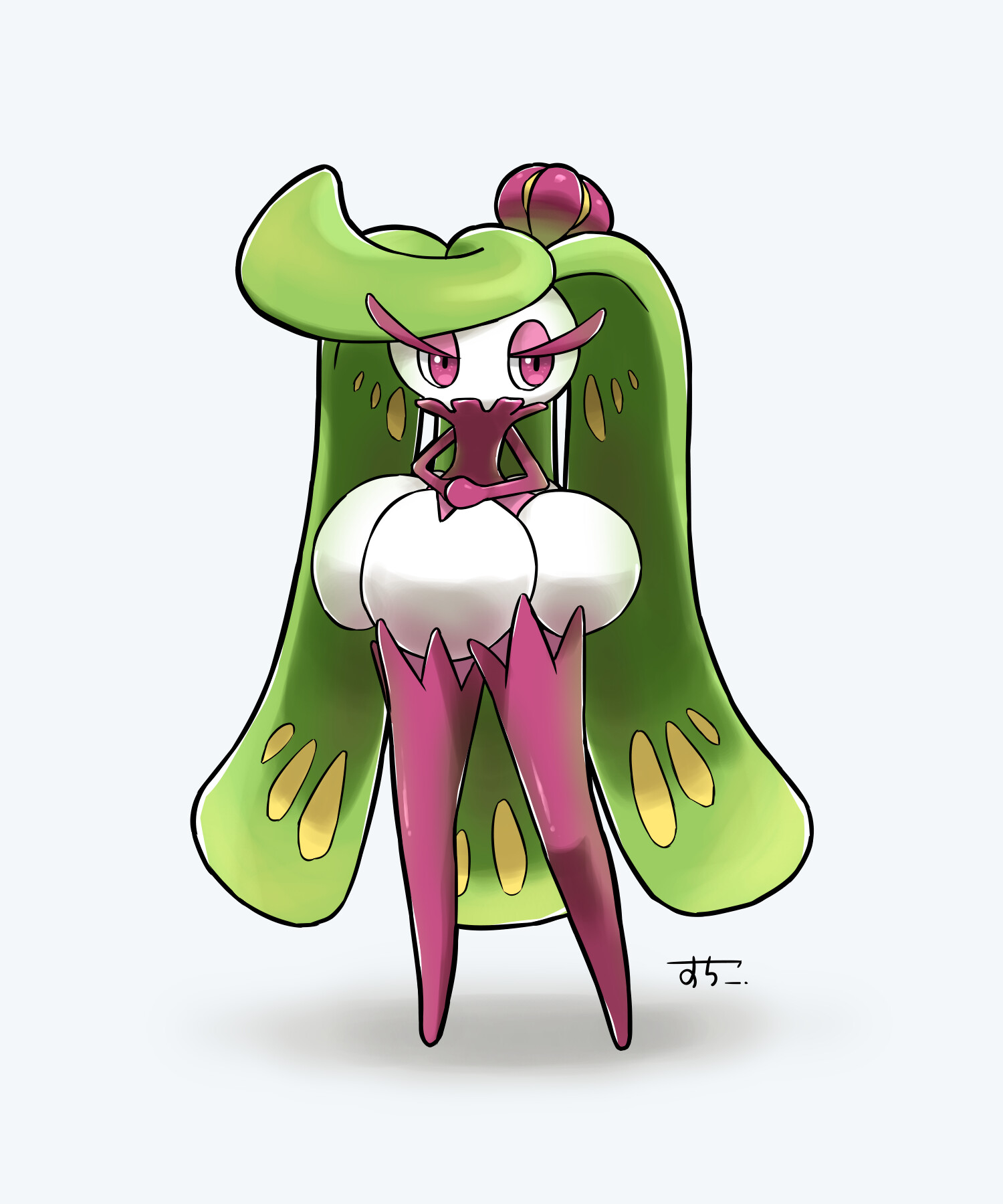 Artstation アマージョ Tsareena Pokemon