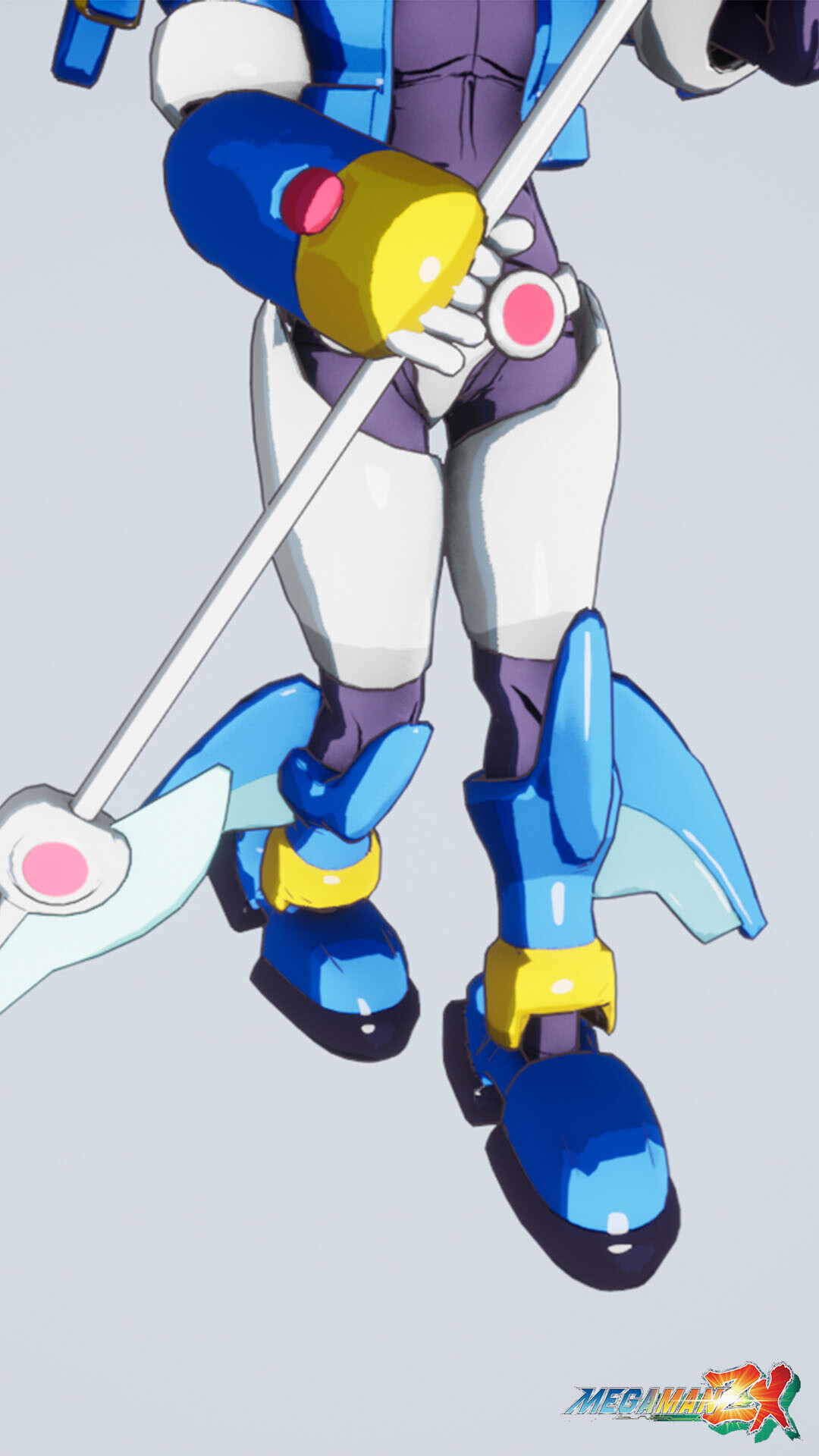 ArtStation - Unreal Engine 2D cartoon, Megaman ZX Model L (Rockman ZX)