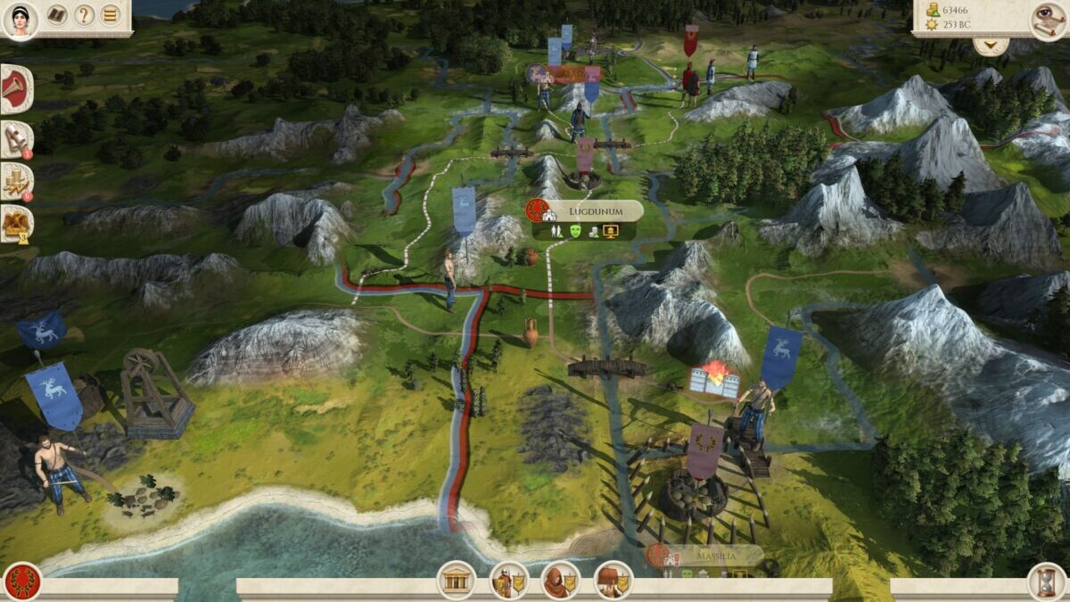 in-game Render, Europe, grassland and hills