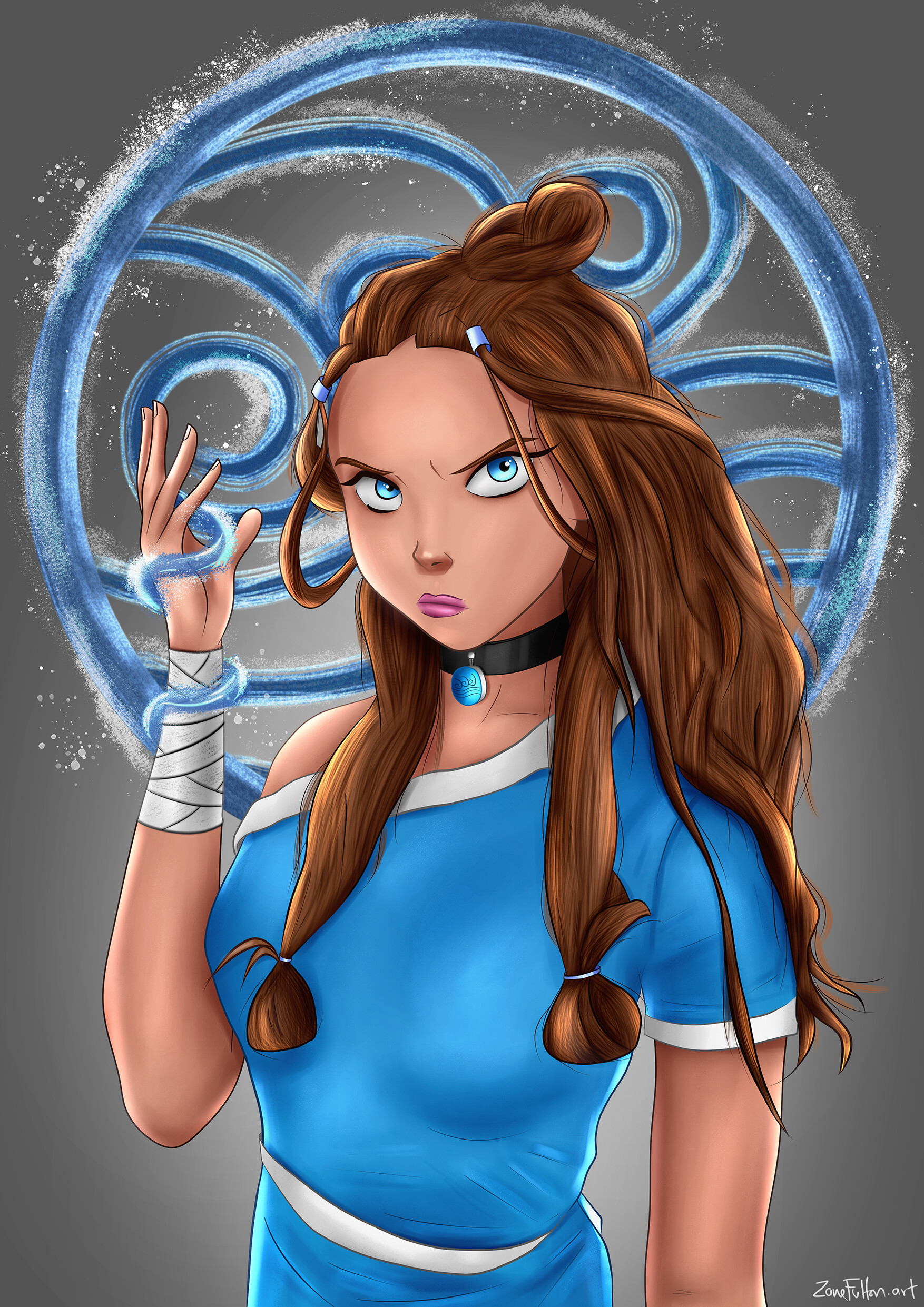 Artstation Katara Avatar The Last Airbender