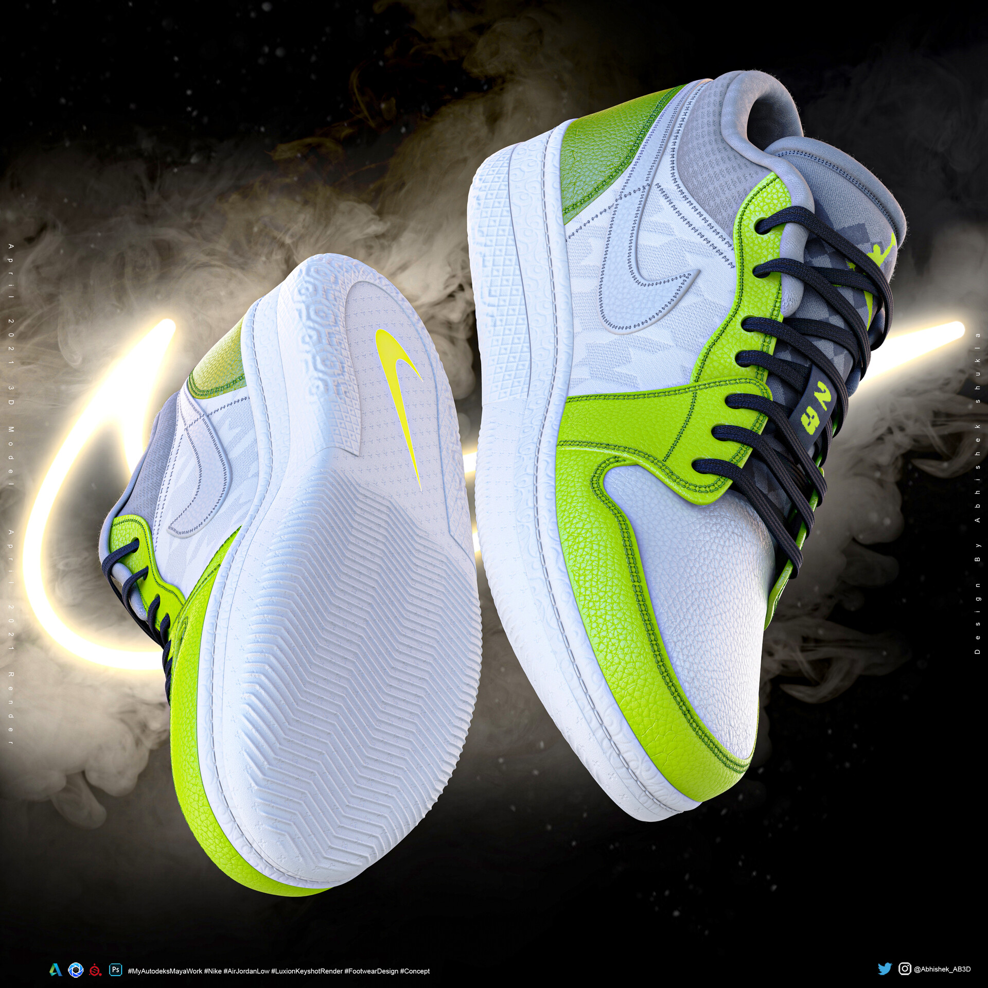 ArtStation - Nike Air Jordan 1 Low Custom 03 ArtStation - Nike Air Jordan 1 Low Custom 03