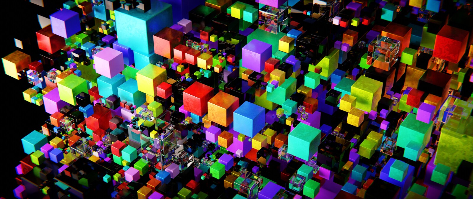 Default cube now in Technicolor!