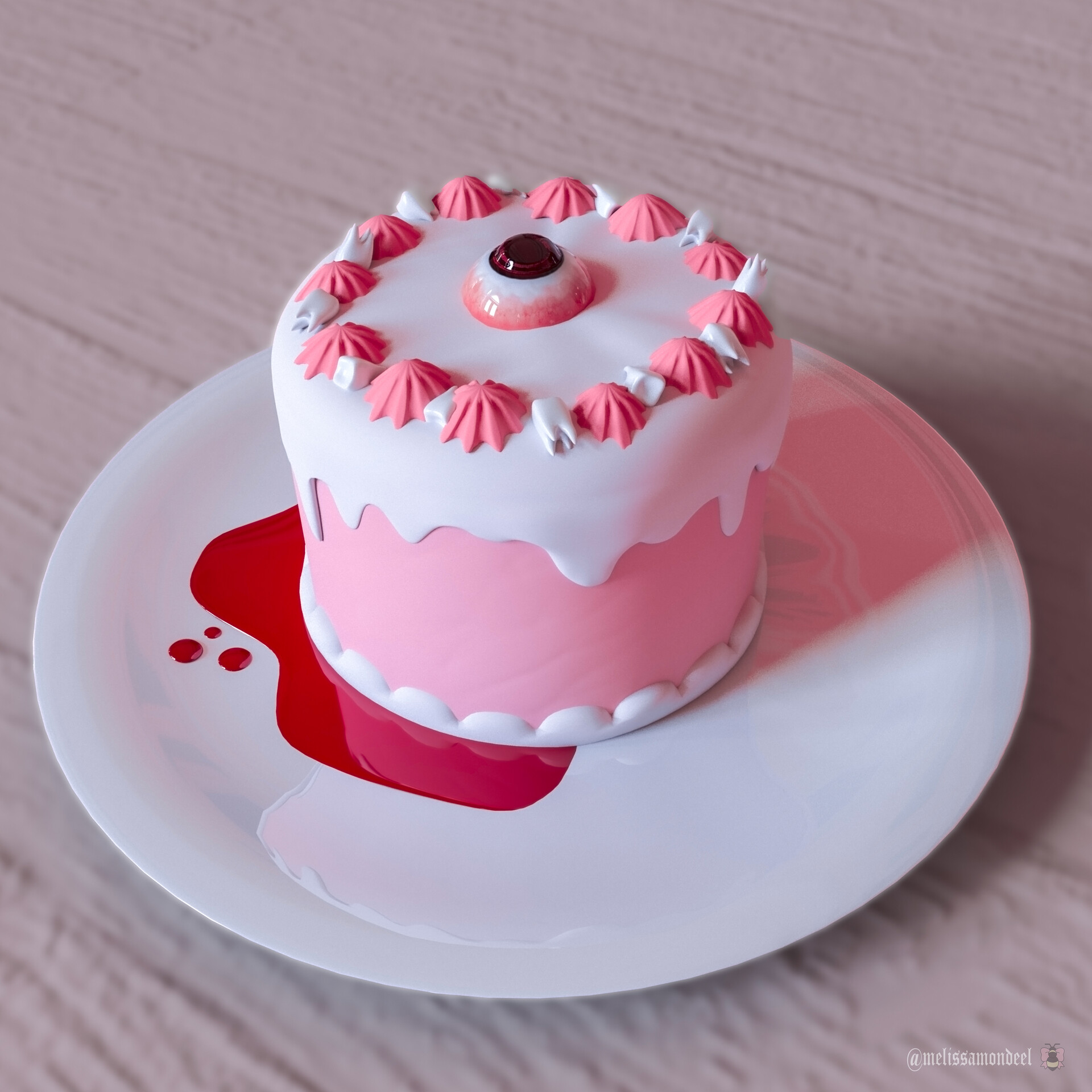 ArtStation - eye-catching cake