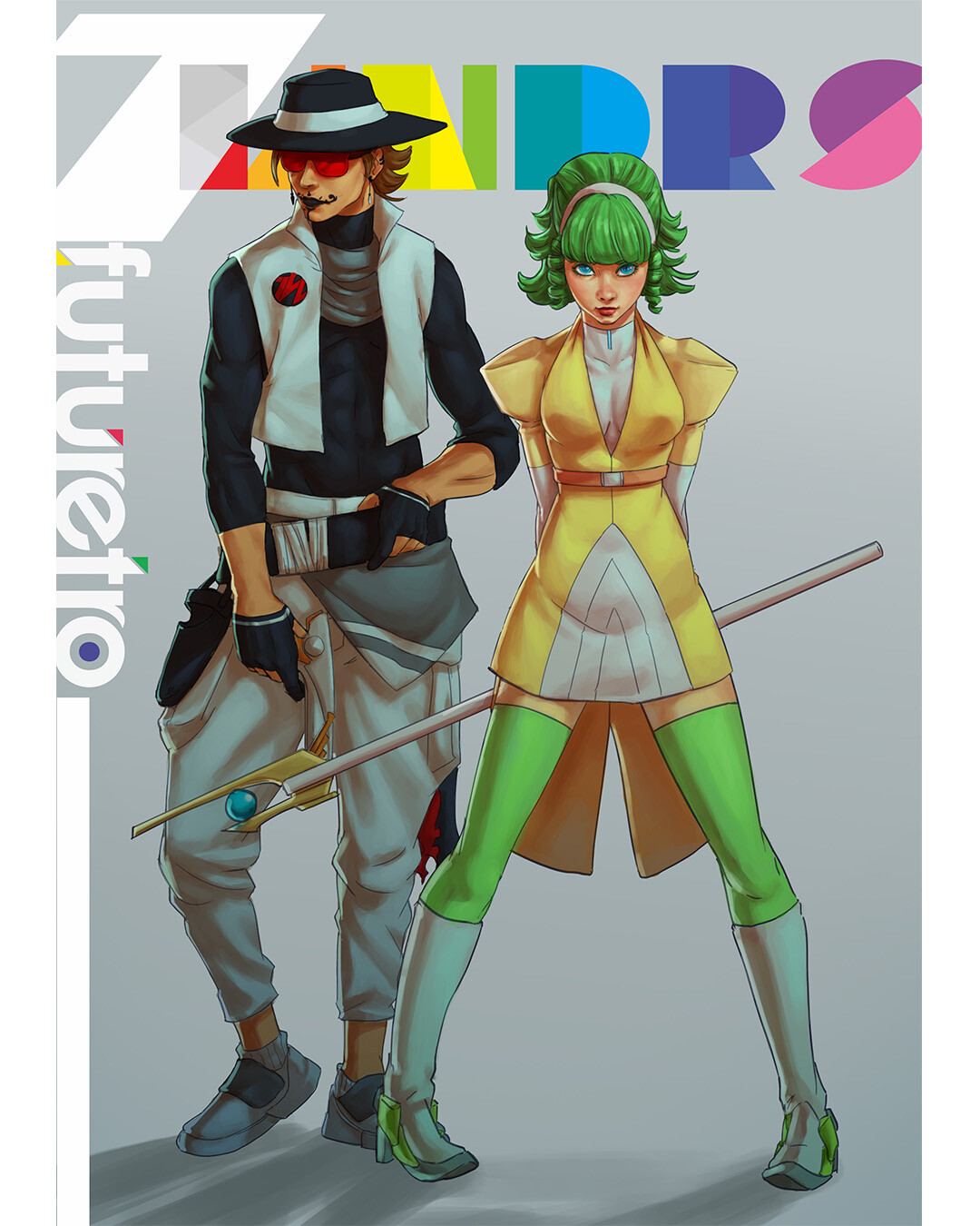 Artstation 7 Wonders Fanart Futuretro Fikri Kapiki