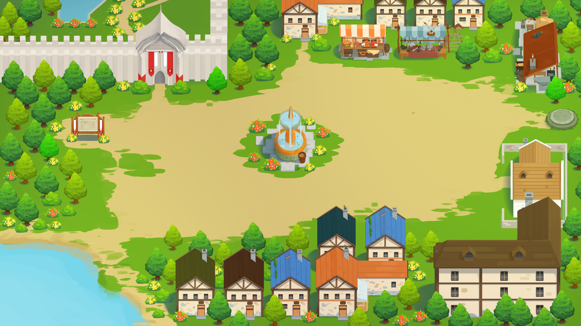 ArtStation game village design