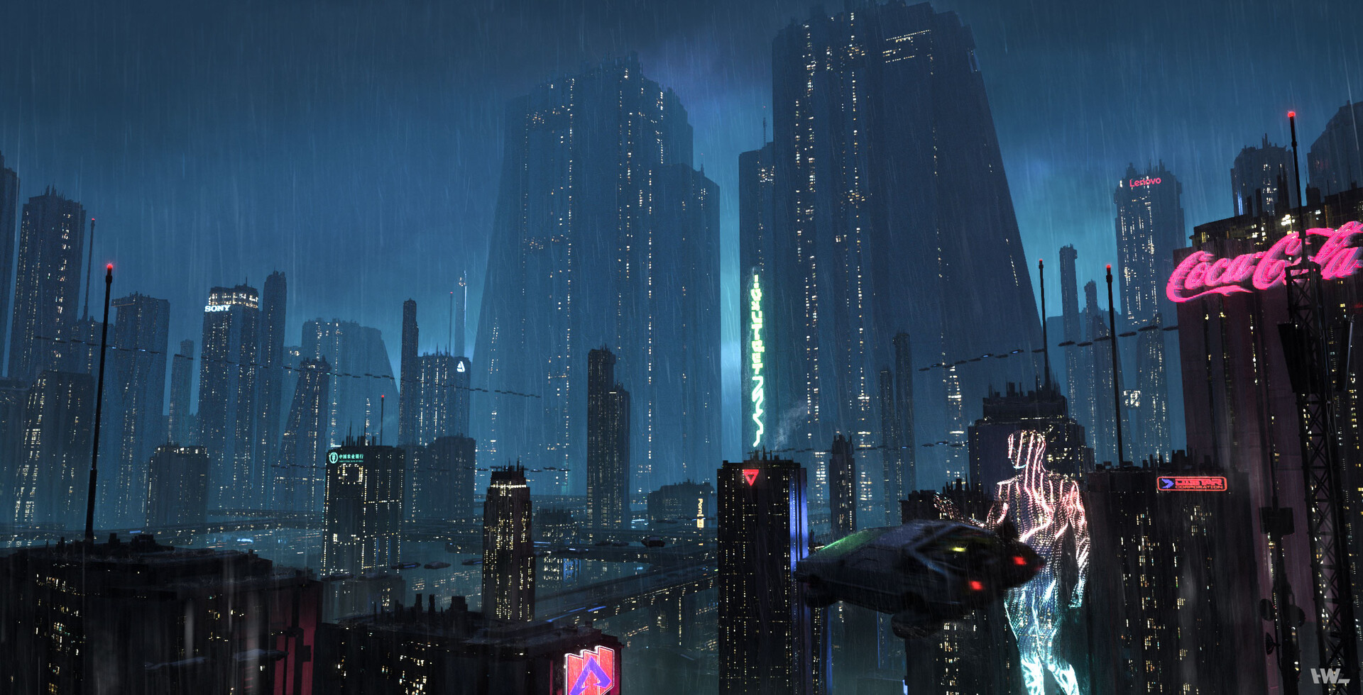 Hwl 水下未来都市 Underwater Future City