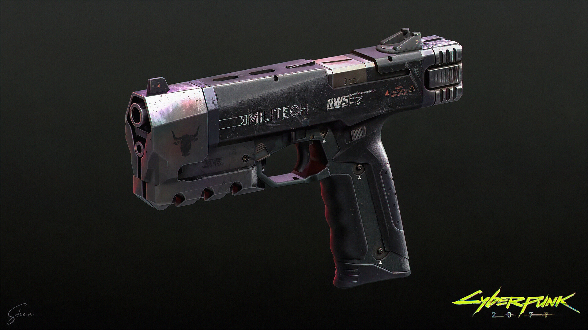 shonsaspend (Cyberpunk 2077) MILITECH Lexington (Fan Art)